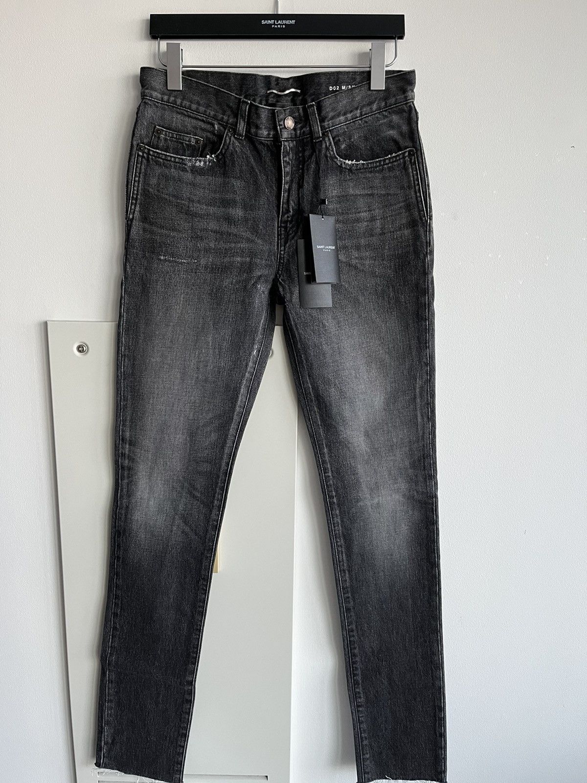 Saint Laurent by Hedi Super Runway Skinny D02 Denim Jeans