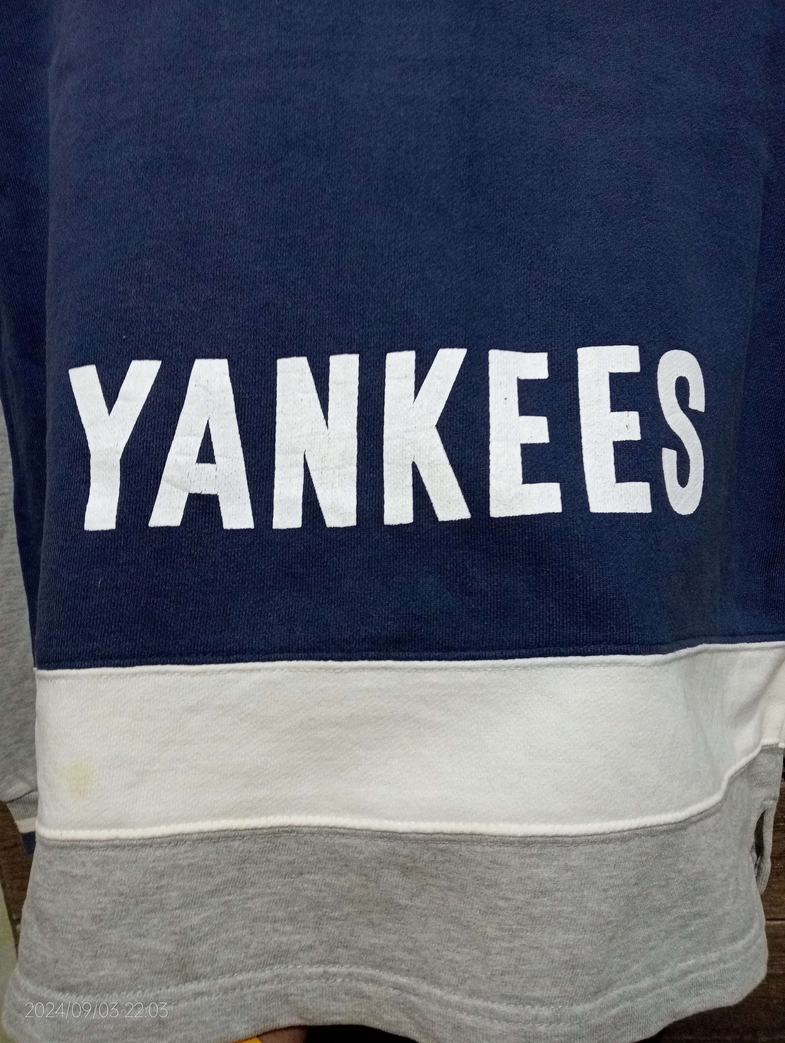 Starter Vintage '90s Starter MLB New York Yankees Sweatshirt Size US L / EU 52-54 / 3 - 4 Thumbnail
