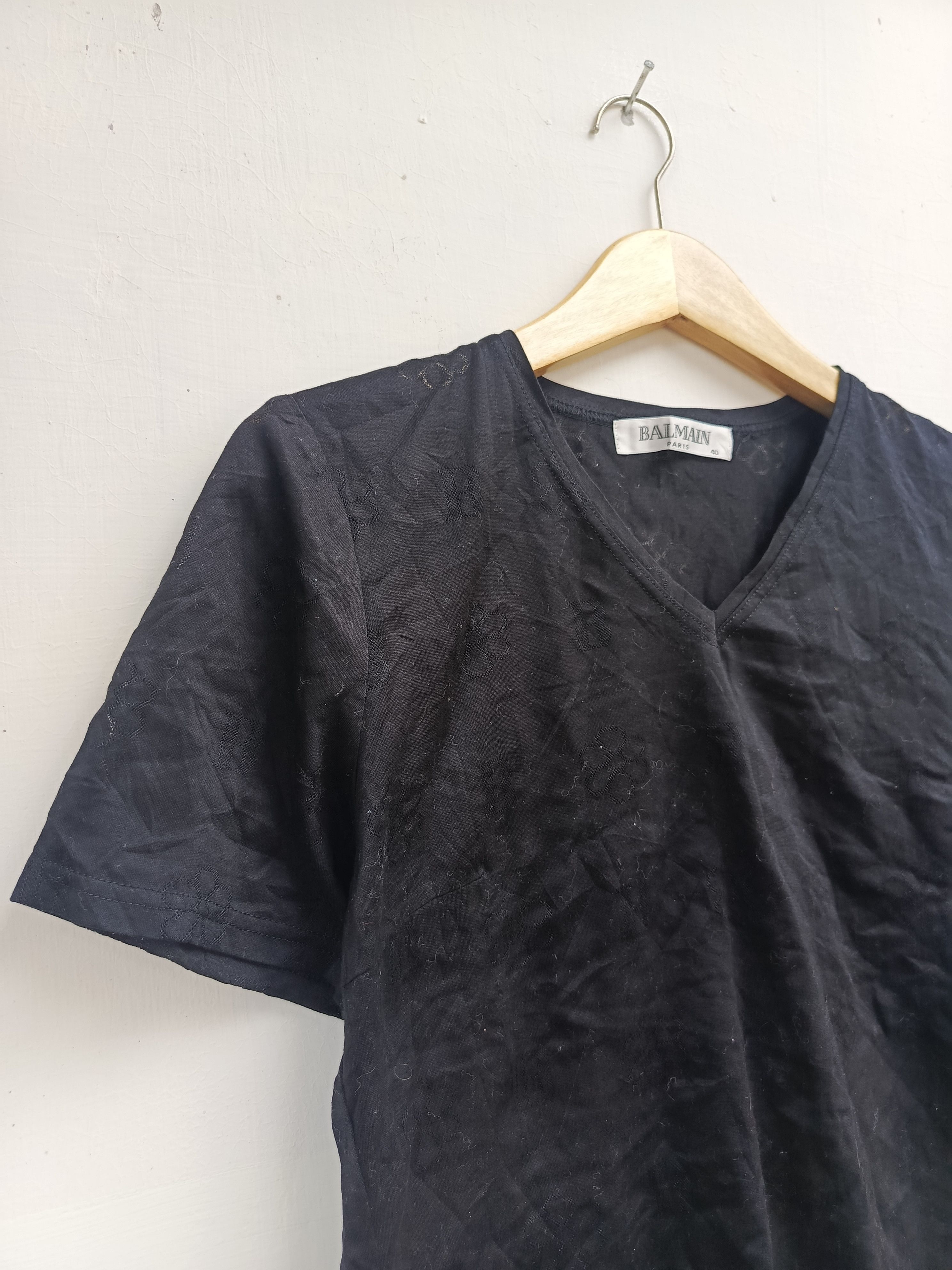 Balmain Balmain Paris short sleeve tshirt Size S / US 4 / IT 40 - 4 Thumbnail