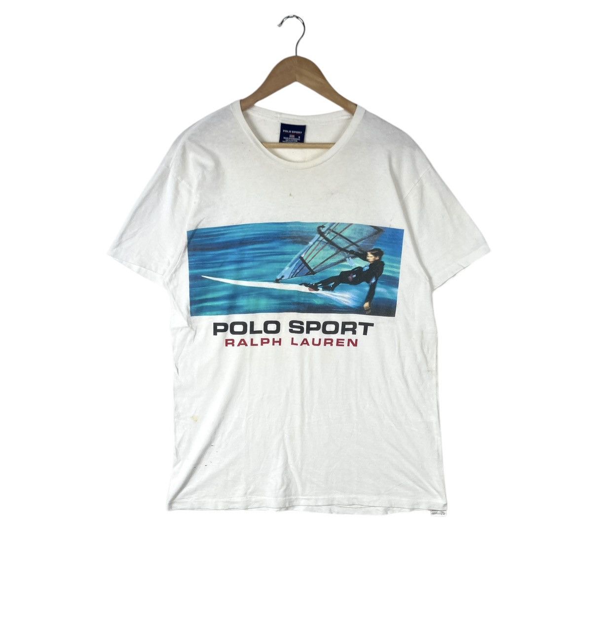 Vintage Polo Sport Usa Ralph Lauren Polo Yacht T-Shirt