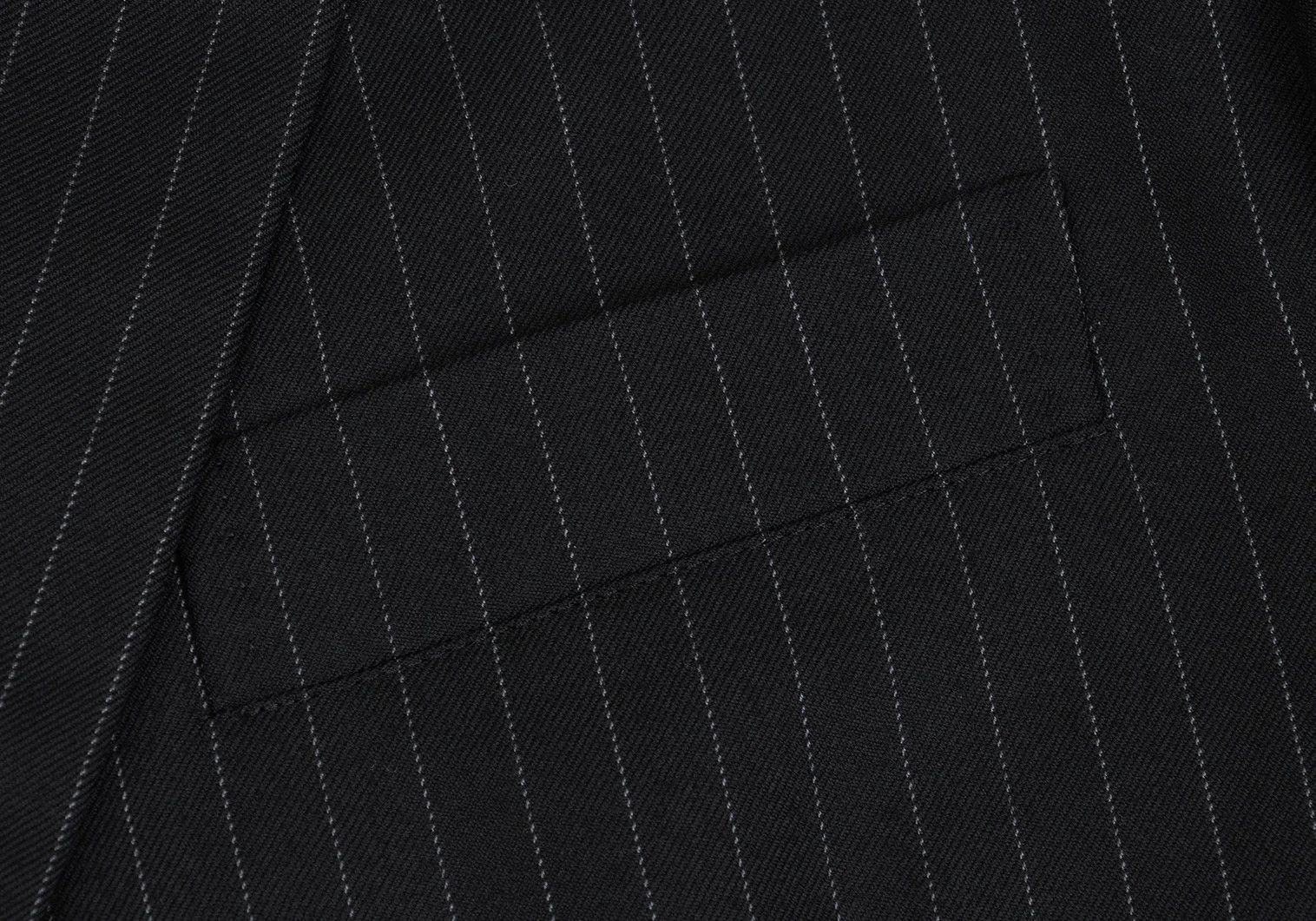 Yohji Yamamoto YOHJI YAMAMOTO COSTUME D'HOMME Wool Chalk Stripe Jacket Size US M / EU 48-50 / 2 - 5 Thumbnail