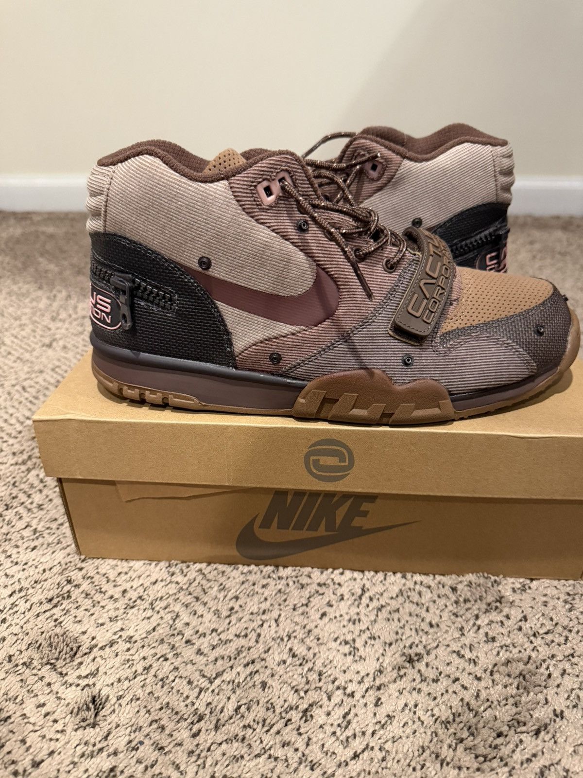 Nike Air Trainer 1 Travis Scott Wheat