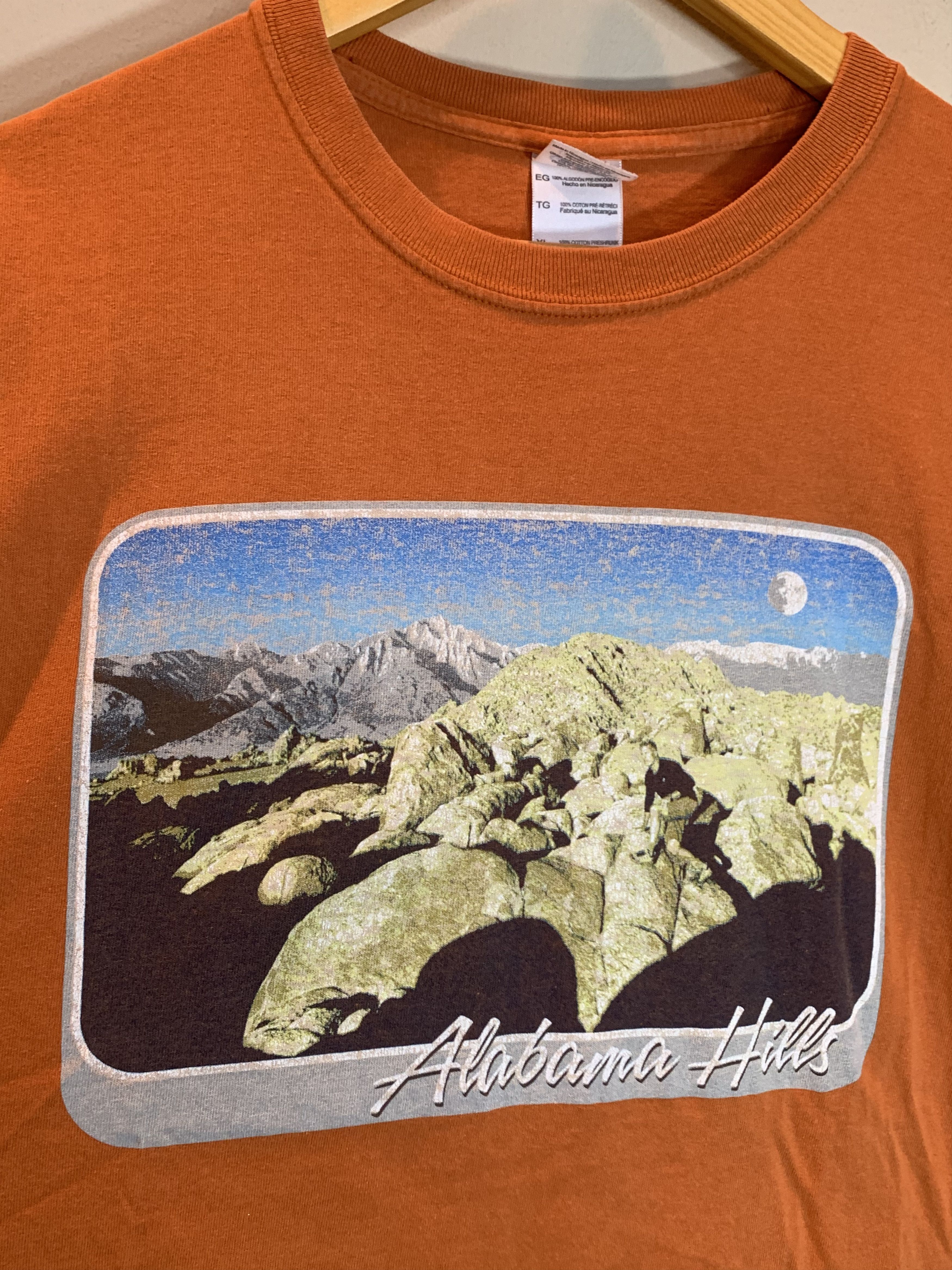 Vintage RARE Vintage Alabama Hills Got Rocks Hiking Nature Art Shirt Size US XL / EU 56 / 4 - 3 Thumbnail