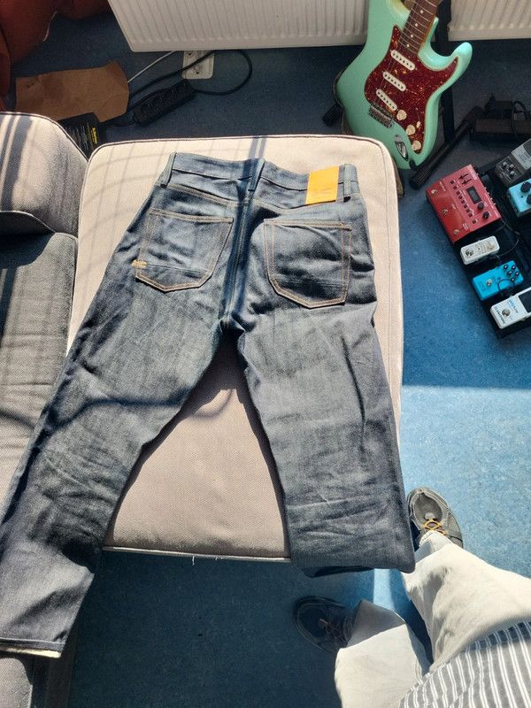 DENHAM Dagger selvedge japanese denim Size US 32 / EU 48 - 3 Thumbnail