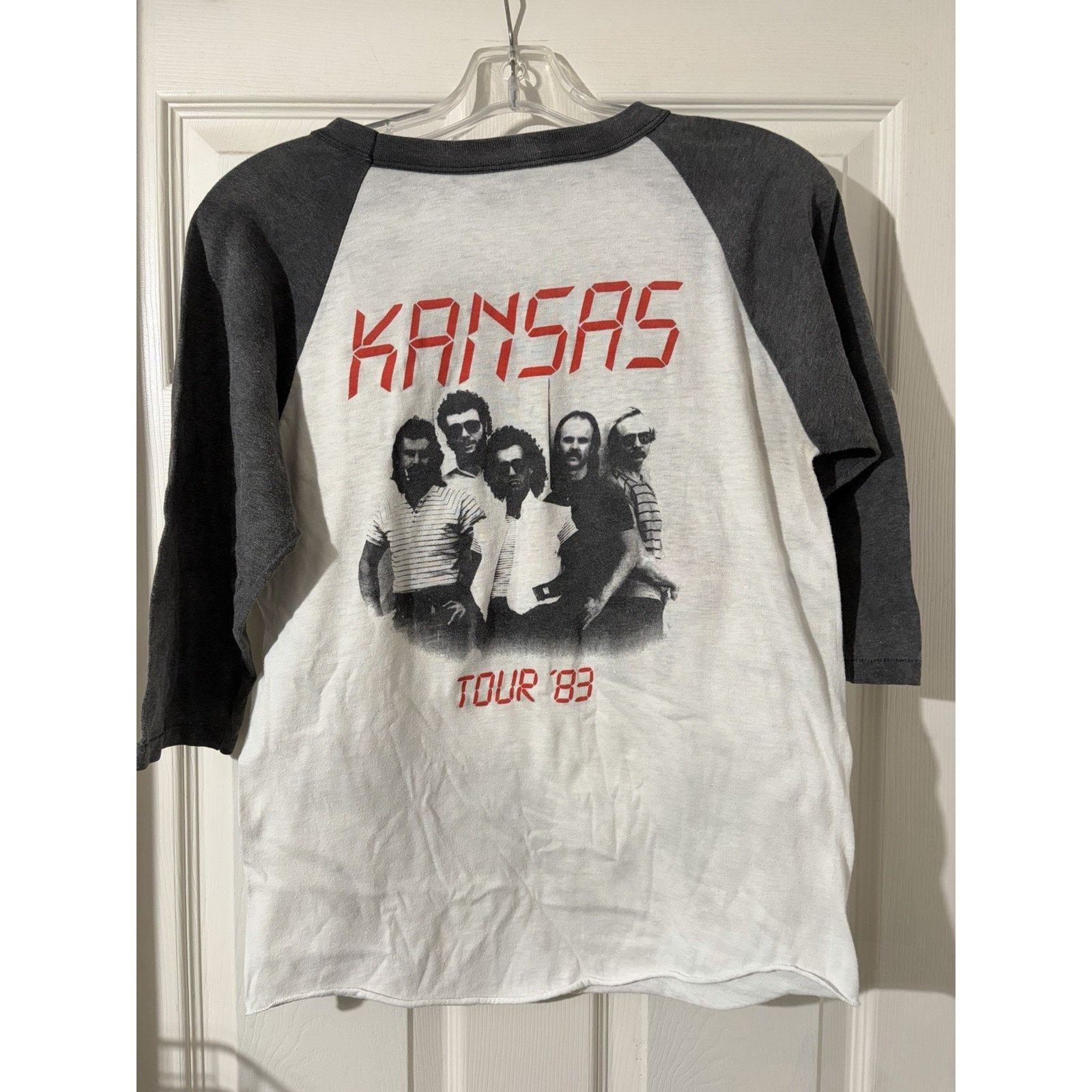 Other Vintage Kansas 1983 Tour Shirt Size Medium Raglan Prog Rock Size US M / EU 48-50 / 2 - 4 Thumbnail