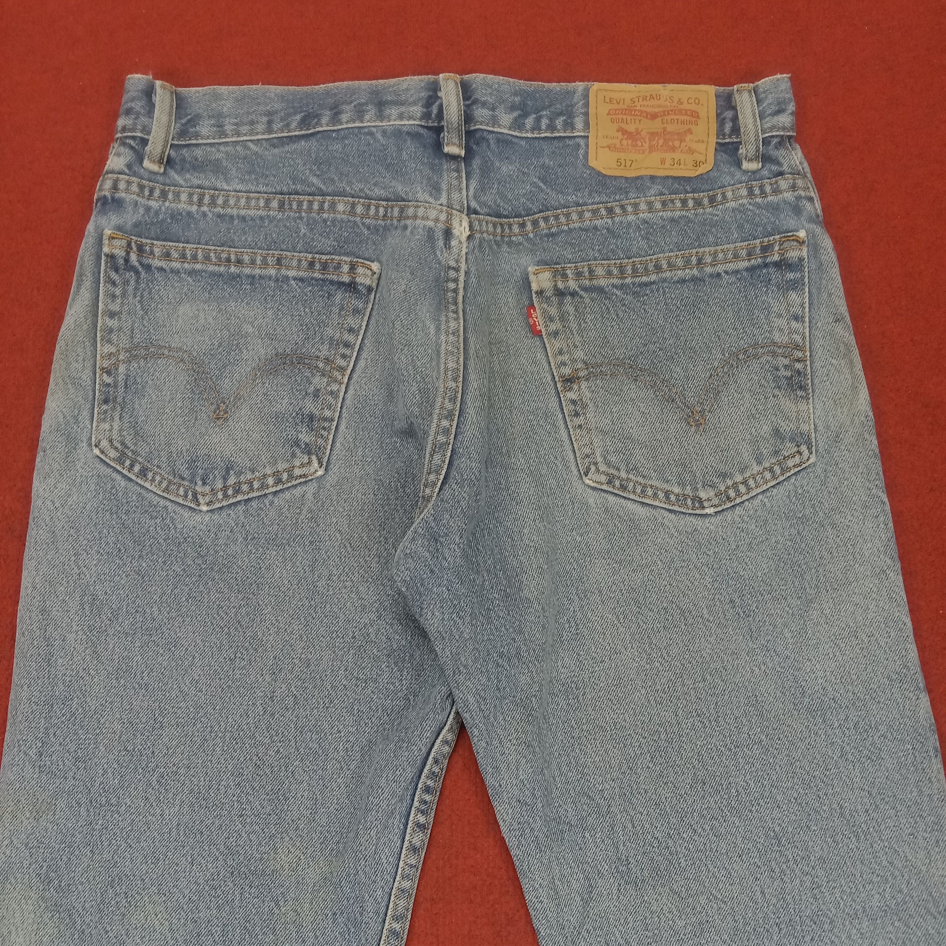 Levi's × Vintage Levis Distressed Jeans Daily Streetwear Style Size US 33 - 5 Thumbnail