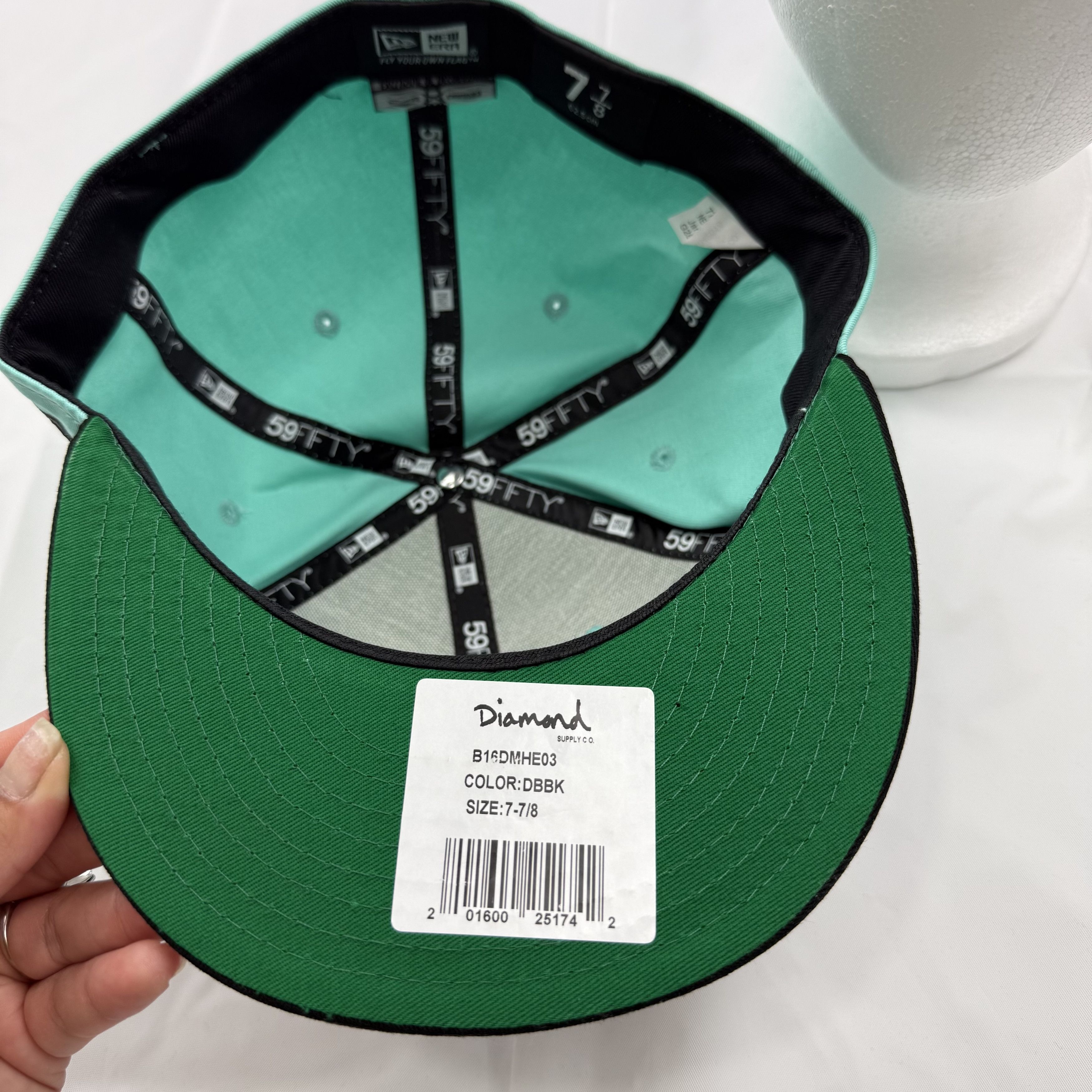 Diamond Supply Co. Diamond Supply Co New Era 59FIFTY Fitted Hat Logo 7 7/8 Size ONE SIZE - 8 Thumbnail