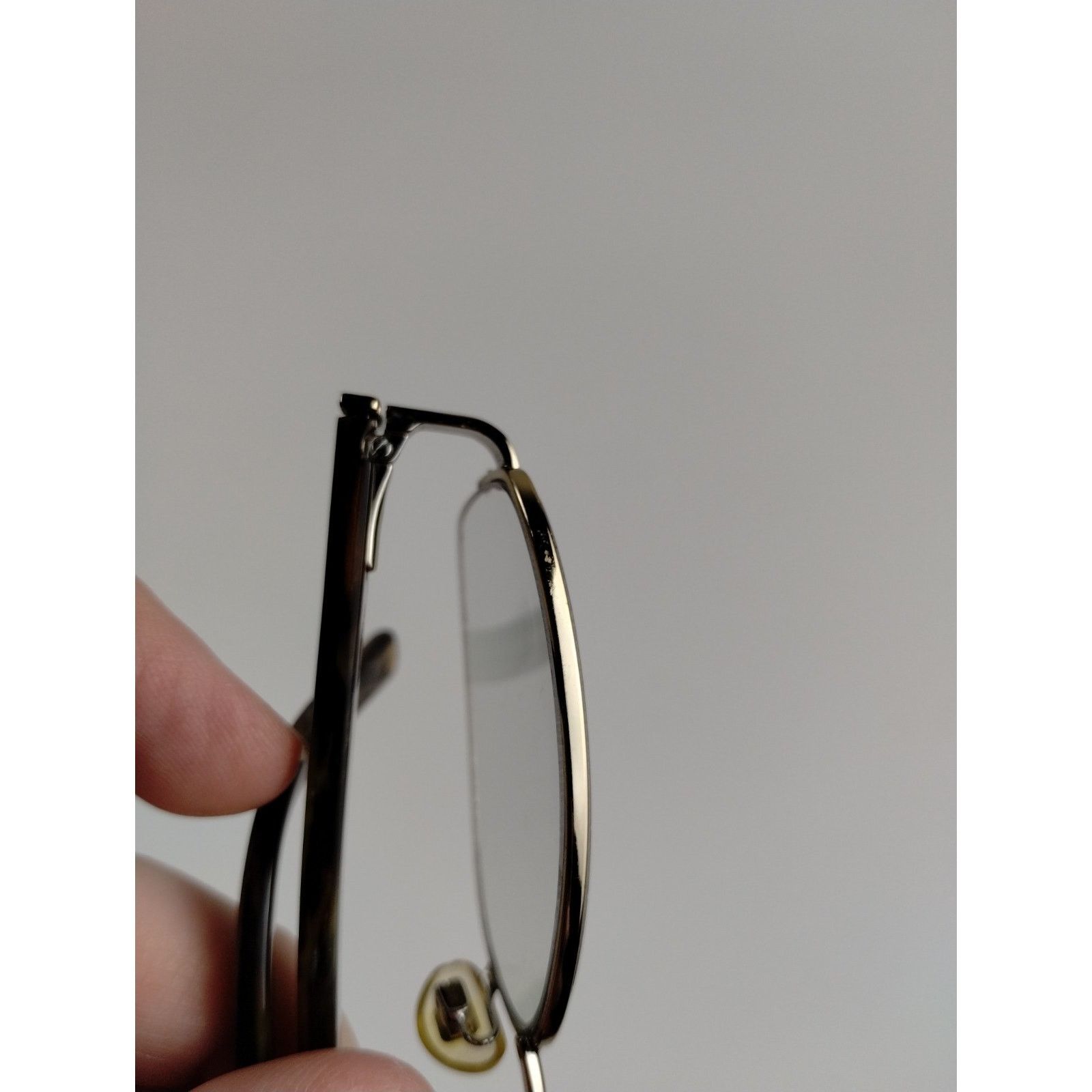 Anne Klein Anne Klein Eyeglass Frame AK9109 533 50-17-135 Brown Half Rm Size ONE SIZE - 10 Thumbnail