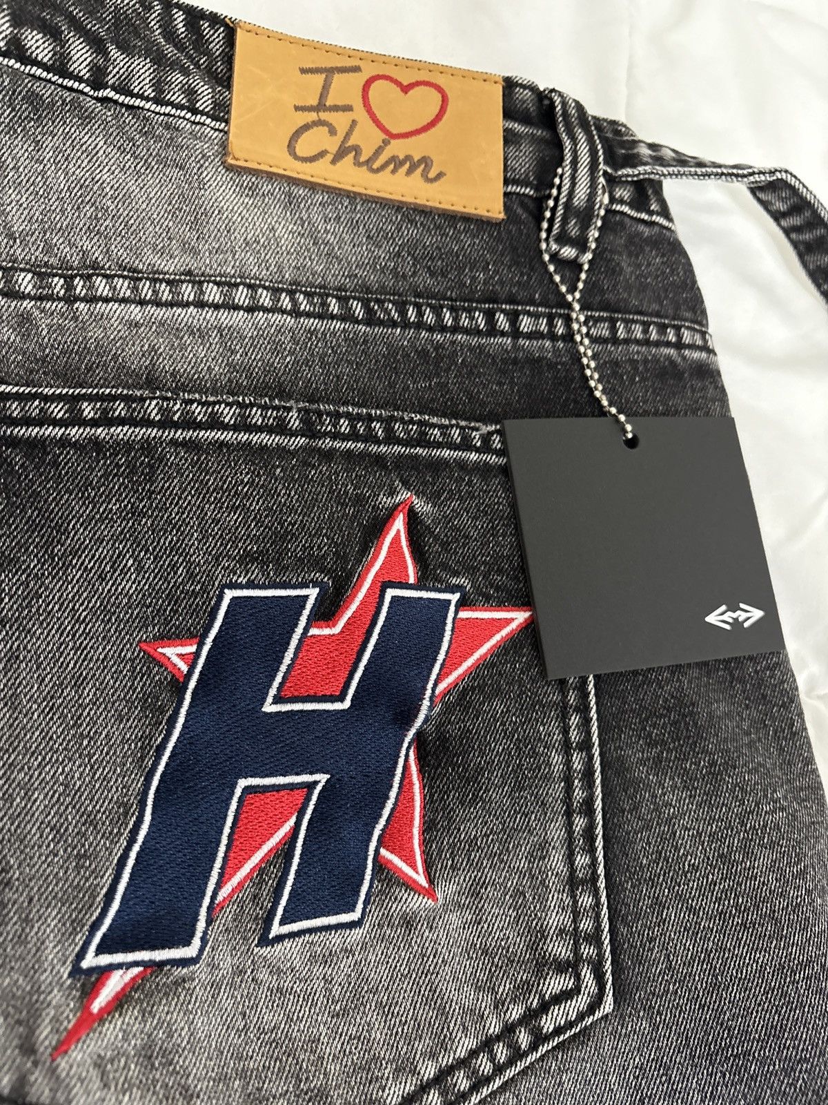 HMDD Black Crystal Jort Size US 38 / EU 54 - 3 Thumbnail