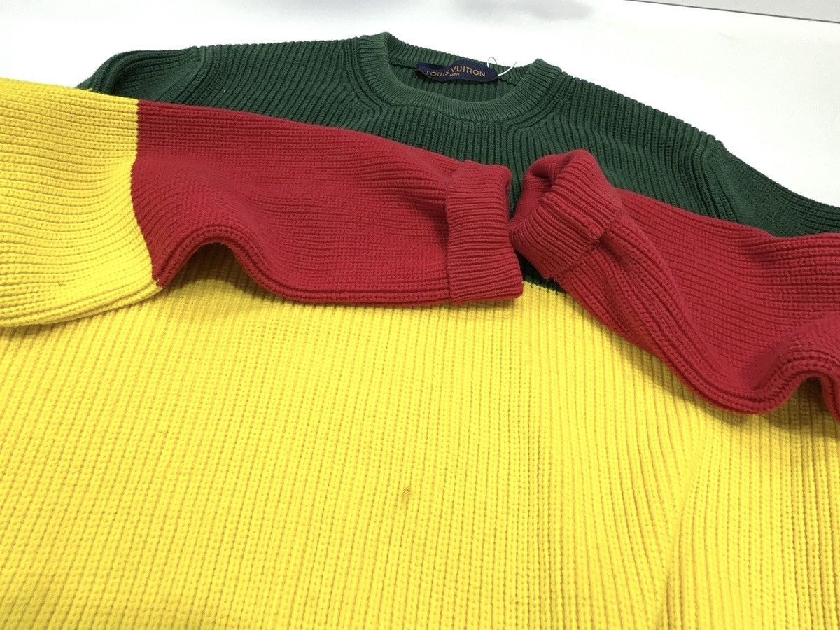 Louis Vuttion Jamaican Stripe Sweater
