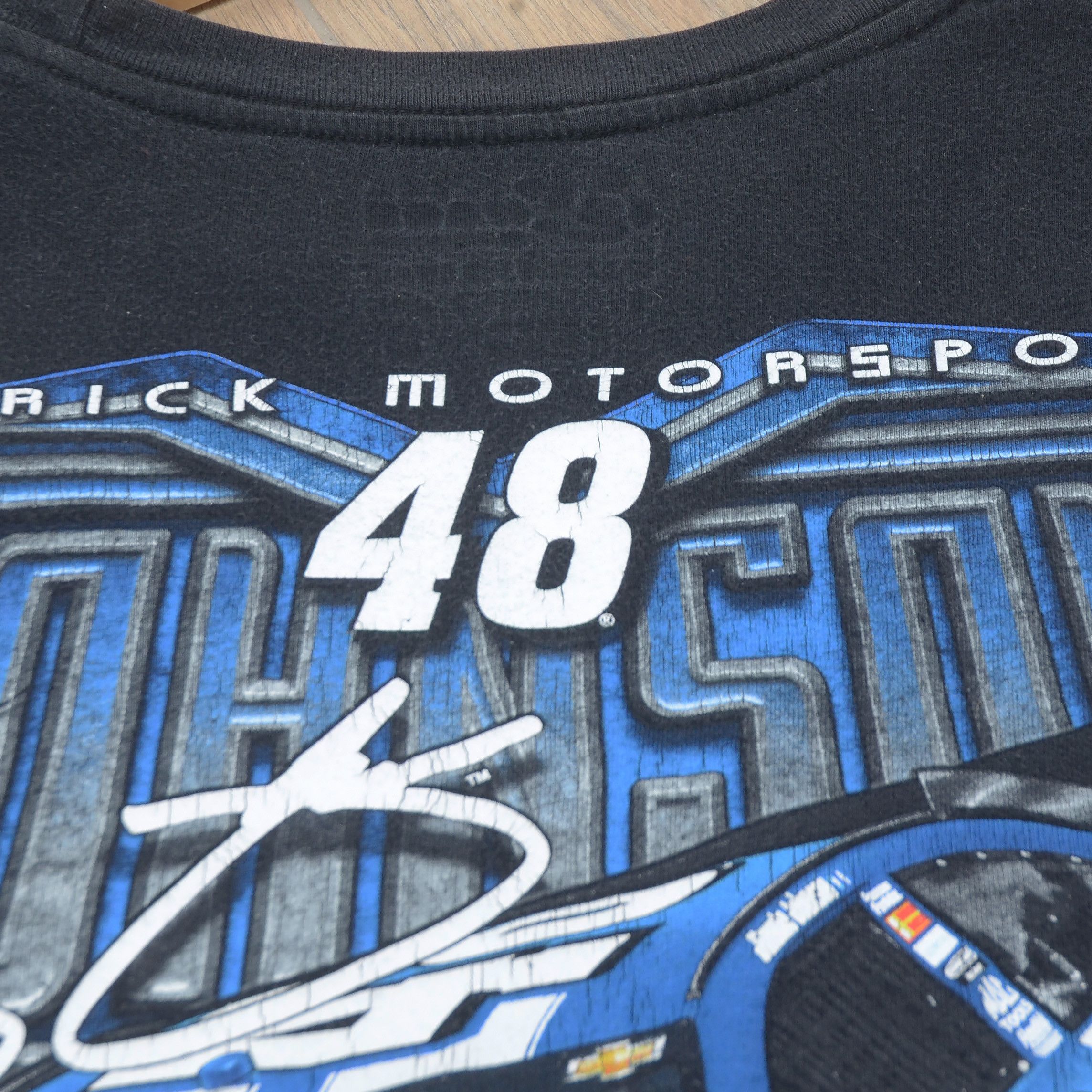 Formula 1 NASCAR Jimmie Johnson #48 Lowes T-Shirt Graphic Racing Merch Size US L / EU 52-54 / 3 - 10 Thumbnail