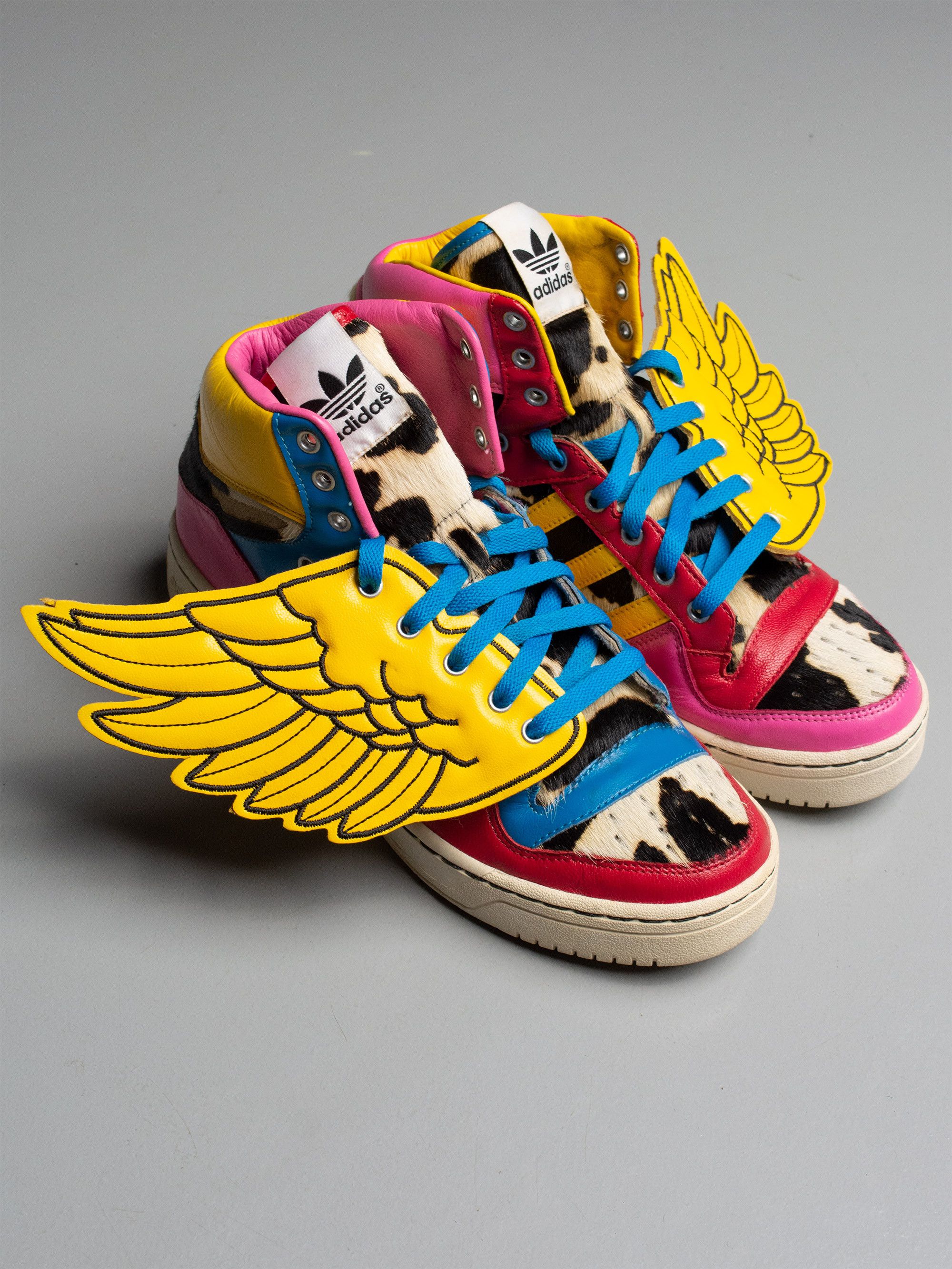 ×JEREMY SCOTT Adidas × Jeremy Scott Rare Adidas x Jeremy Scott Shark Fin Blue