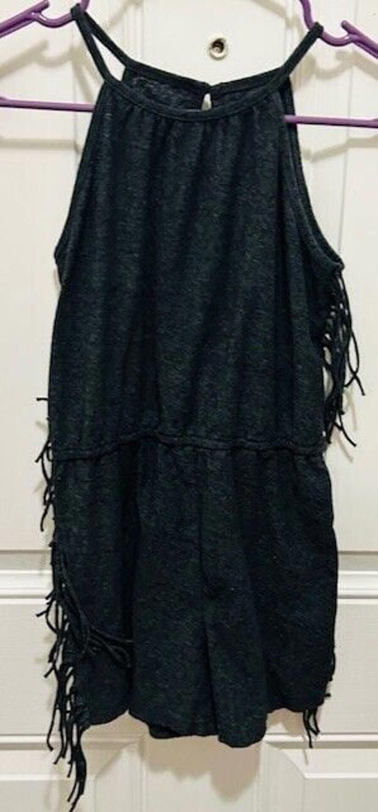 Designer Art Class Fringed Romper Size 10/12 Size ONE SIZE - 2 Thumbnail