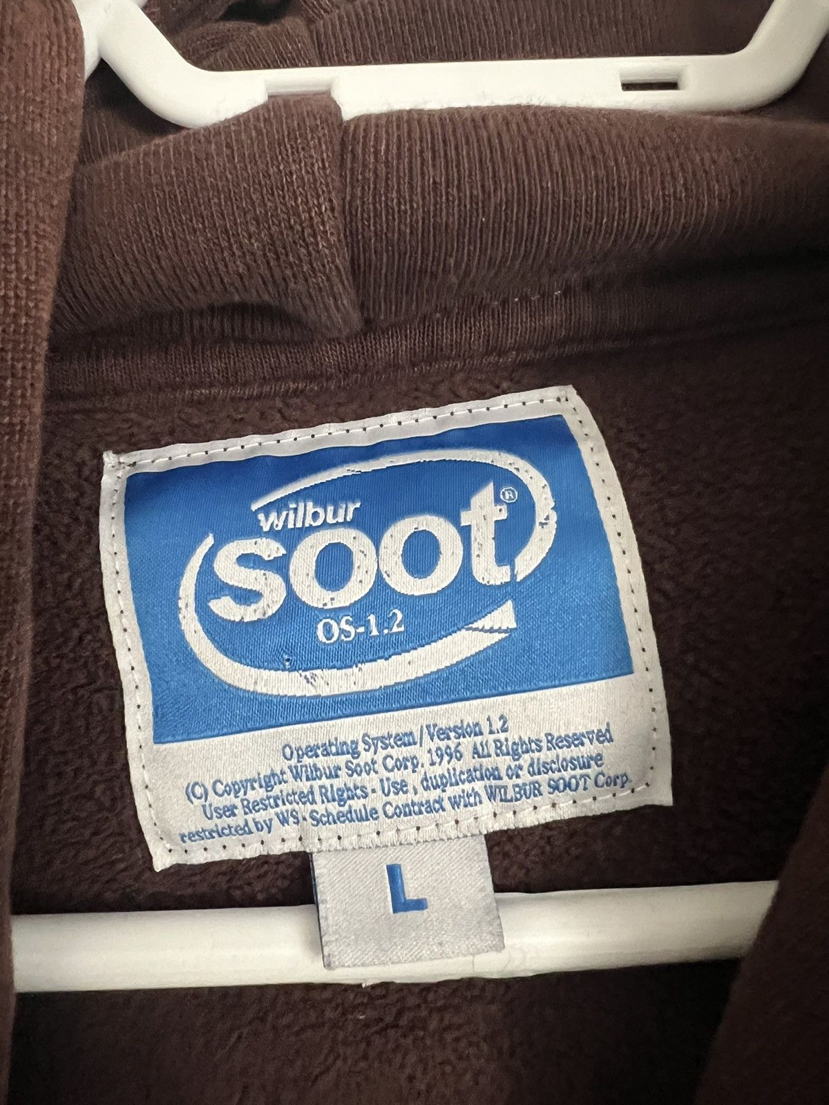Vintage Rare Vintage Wash Wilbur Soot 1996 Hoodie Size US L / EU 52-54 / 3 - 3 Thumbnail