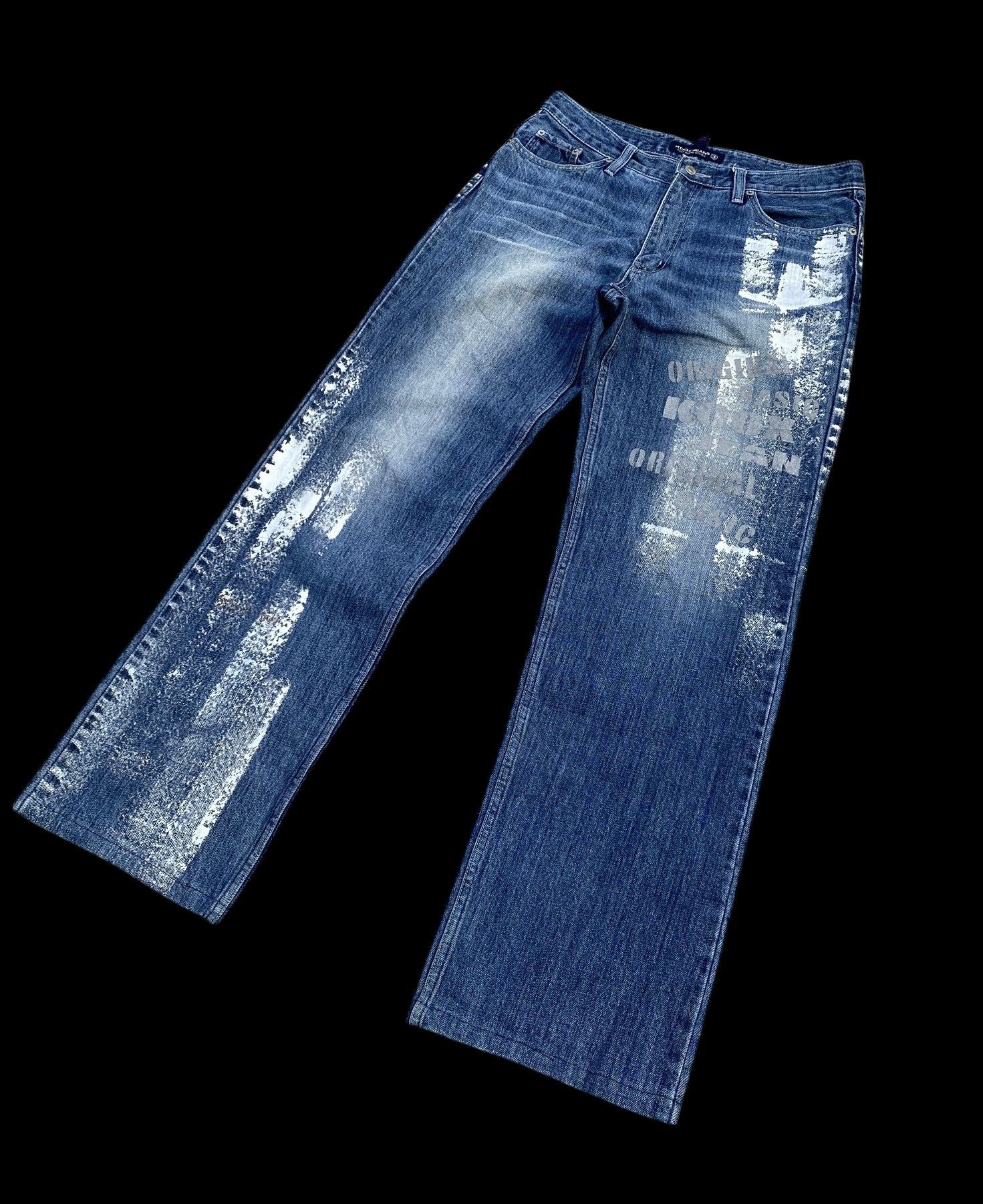 20471120 × 5351 POUR LES HOMMES × Japanese Brand Koox Jean painter straight cut japanese brand style W32x31 Size US 32 / EU 48 - 3 Thumbnail
