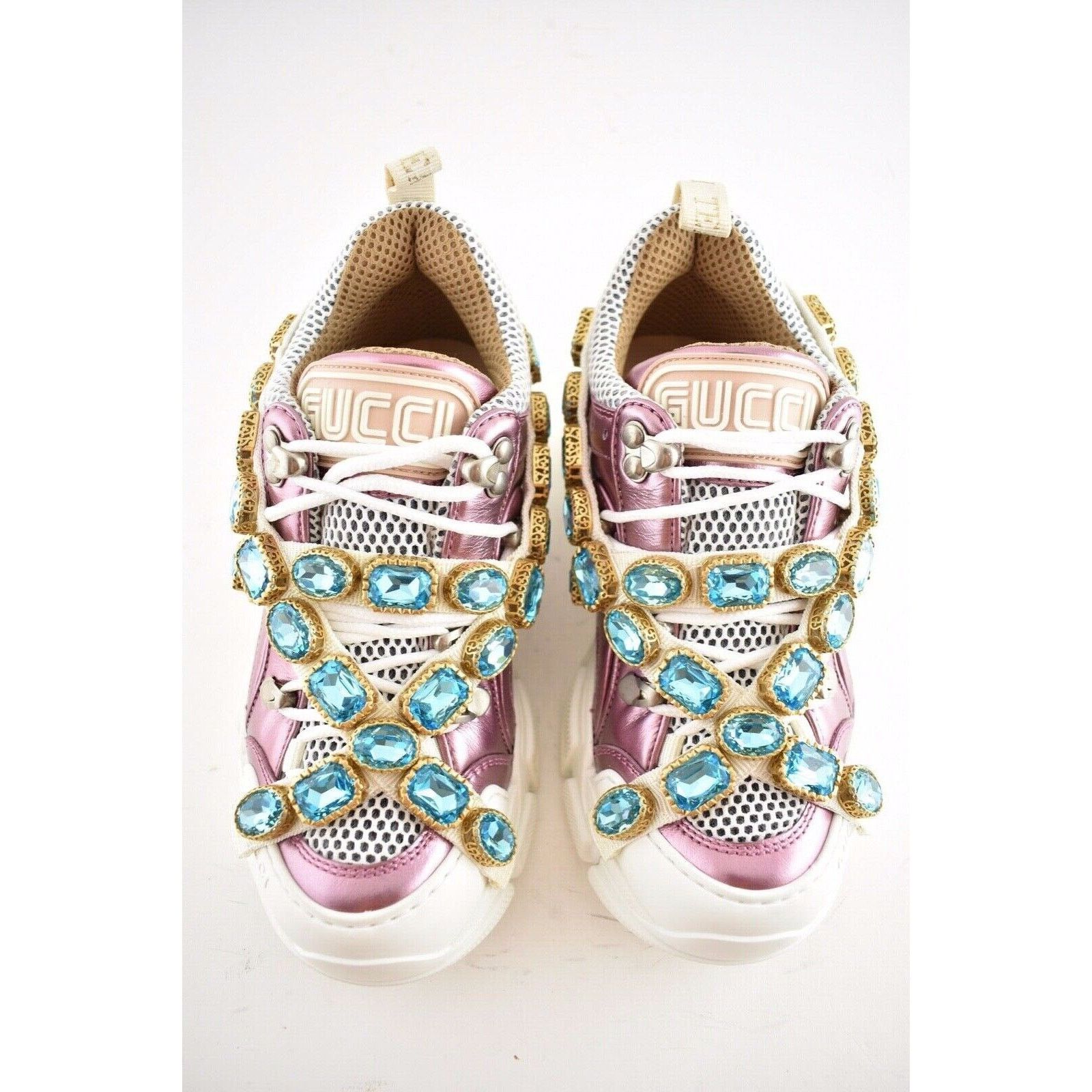 Gucci Womens Journey Flashtrek Hiker Lace Up Boot Sneaker 35 Size US 5 / IT 35 - 7 Thumbnail