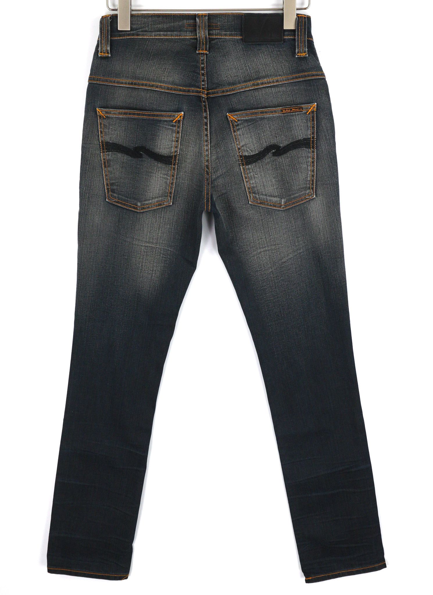 Nudie Jeans THIN FINN W31/L32 Grey Authent Zip Dark 82701 Size US 31 - 2 Thumbnail