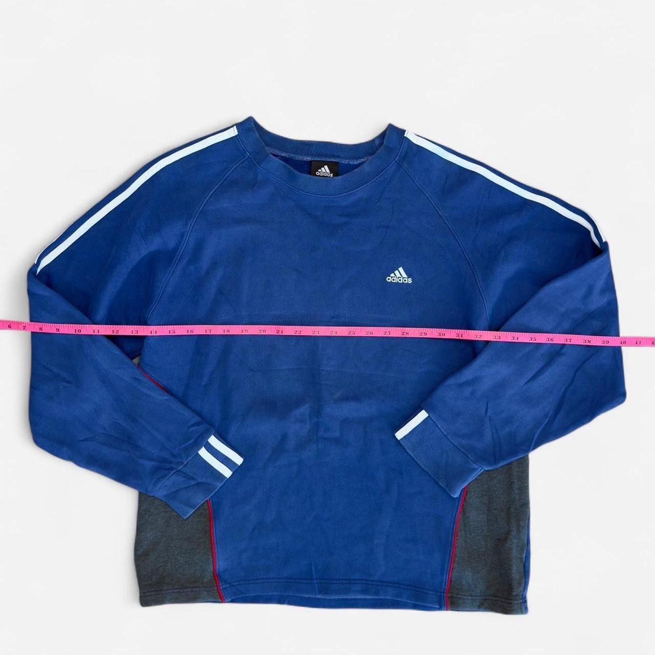 Adidas Adidas Men's blue navy Sweatshirts Size US L / EU 52-54 / 3 - 2 Thumbnail