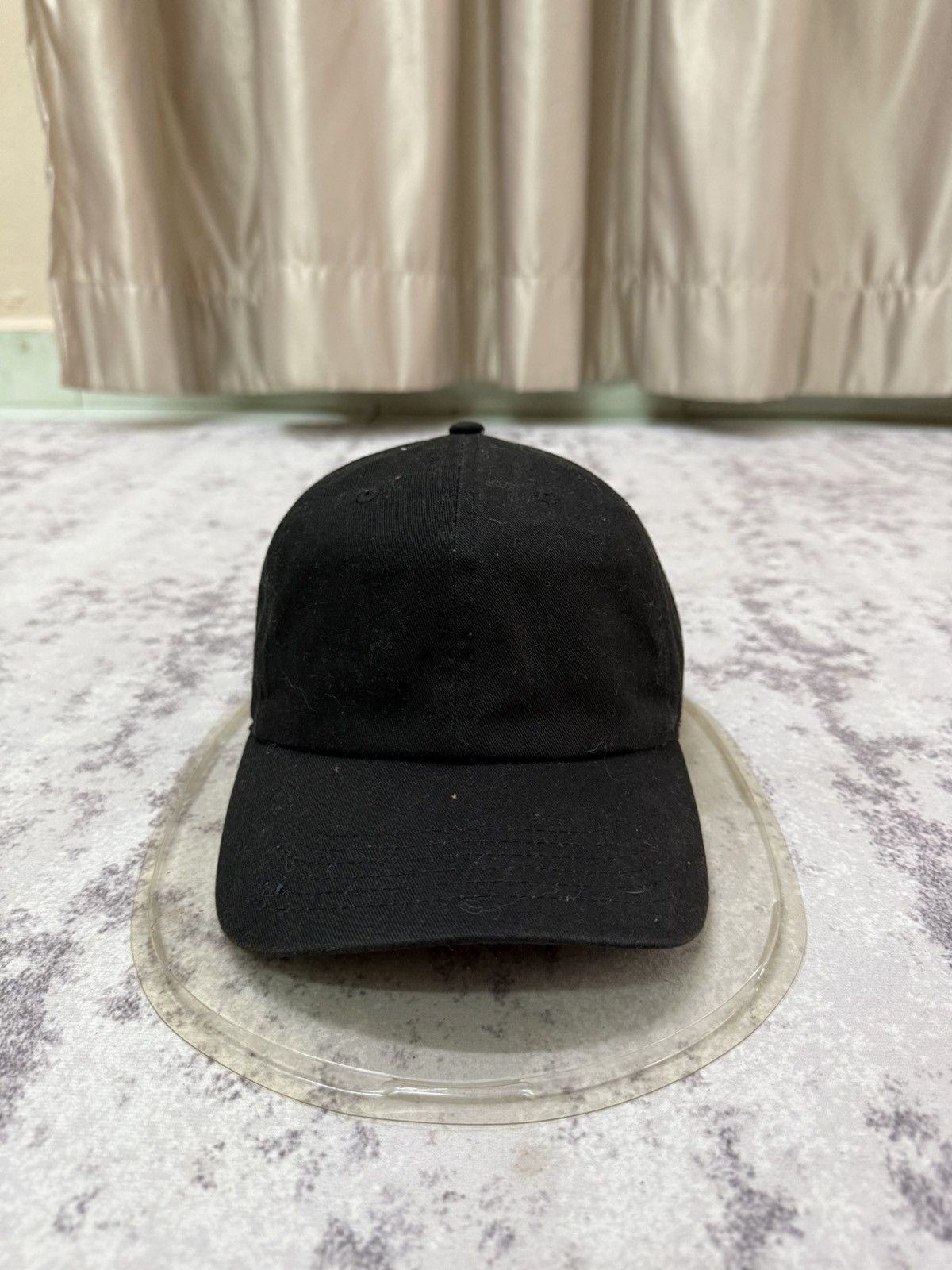 Japanese Brand NEWHATTAN PLAIN BUCKLEBACK ADJUSTABLE CAP Size ONE SIZE - 1 Thumbnail