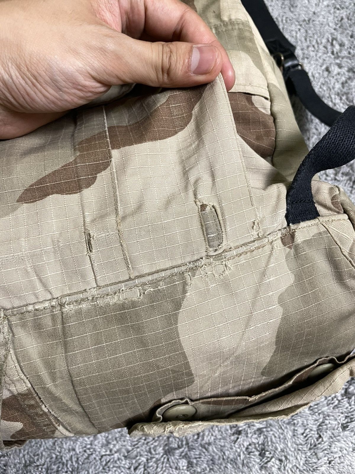 Dolce & Gabbana Dolce & Gabbana Reconstruct Camo Cargo Bagpack Size ONE SIZE - 13 Thumbnail