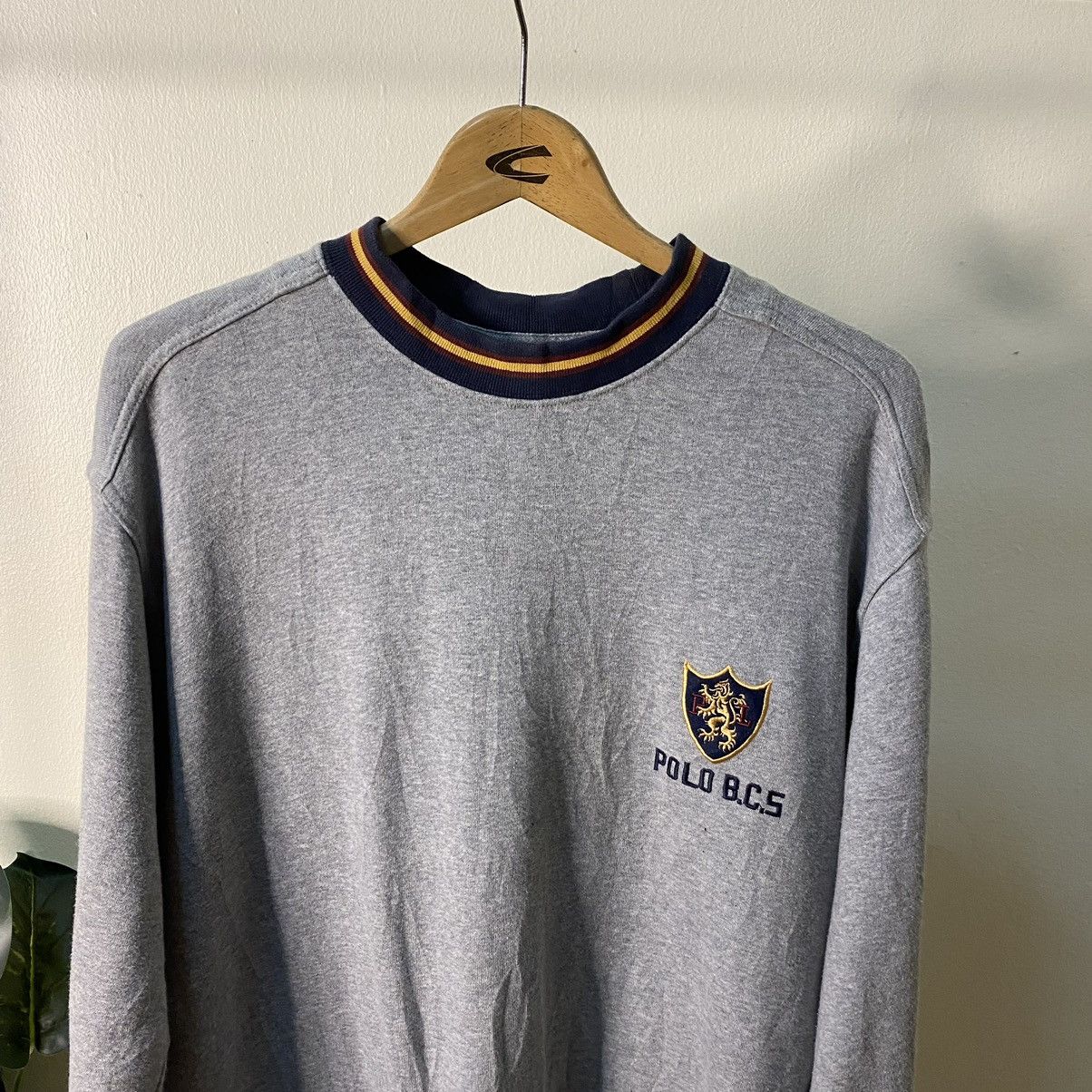 Beverly Hills Polo Club Vintage 90s Polo British Country Spirit Sweatshirt Size US L / EU 52-54 / 3 - 2 Thumbnail