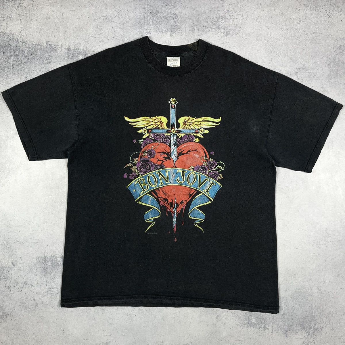 Band Tees Vintage Bon Jovi band “One wild night” world tour tee 2001 Size US XL / EU 56 / 4 - 2 Thumbnail