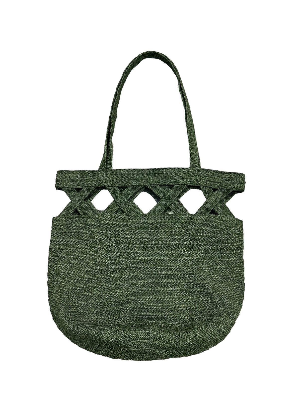 Issey Miyake RARE ISSEY SPORT ISSEY MIYAKE CROCHET LONG SHOULDER BAG Size ONE SIZE - 2 Thumbnail