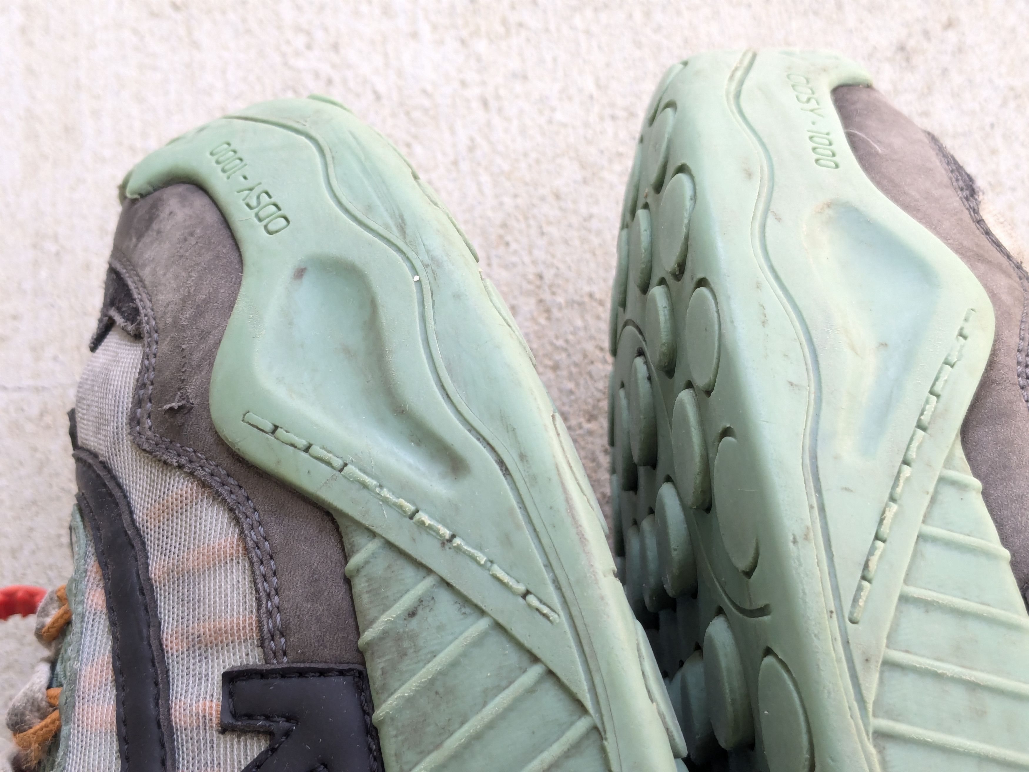 Off-White Off-White Odsy-1000 Sneakers Gray Green 7 40 Virgil Abloh Size US 7 / EU 40 - 7 Thumbnail