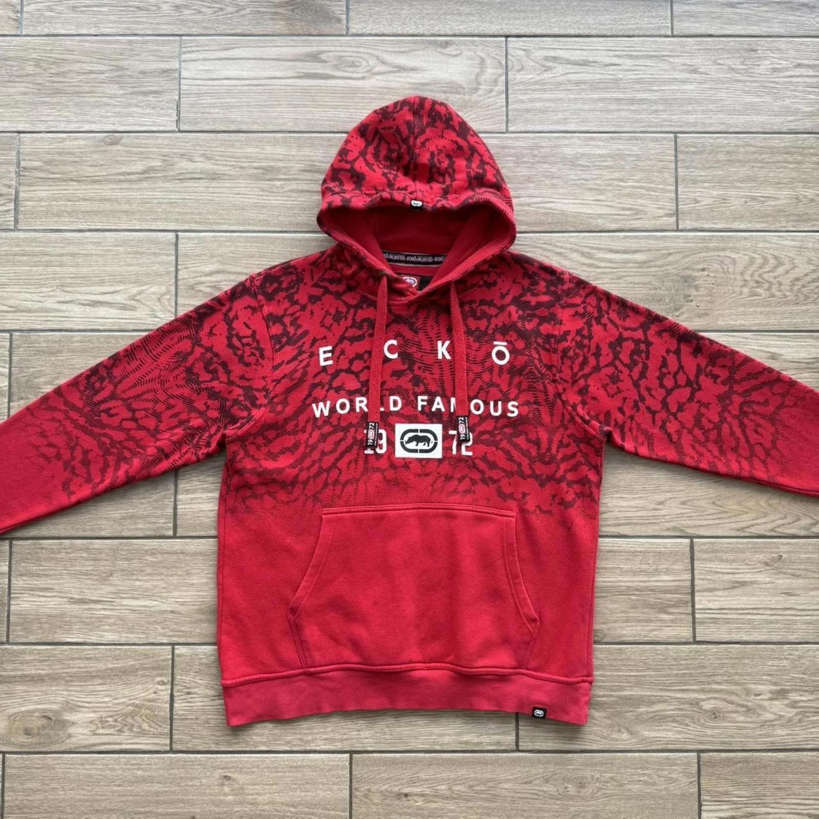 Ecko Unltd. Y2K Ecko Unltd. Red Hoodie Jacket Size US L / EU 52-54 / 3 - 7 Thumbnail