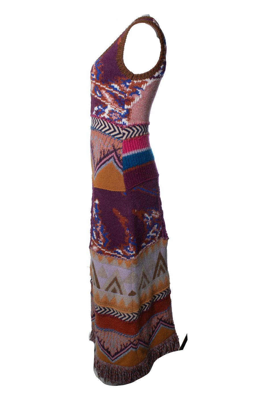 Etro Etro, intarsia knit maxi dress Size S / US 4 / IT 40 - 2 Thumbnail