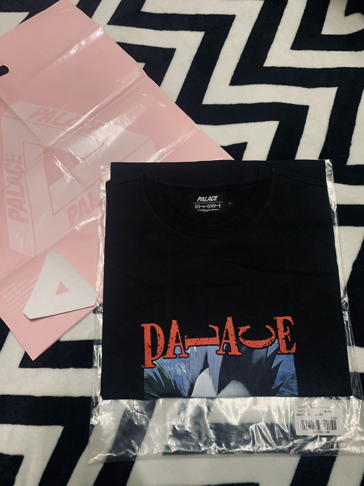 Palace Palace x Death Note Tee (Black) Size US L / EU 52-54 / 3 - 9 Thumbnail