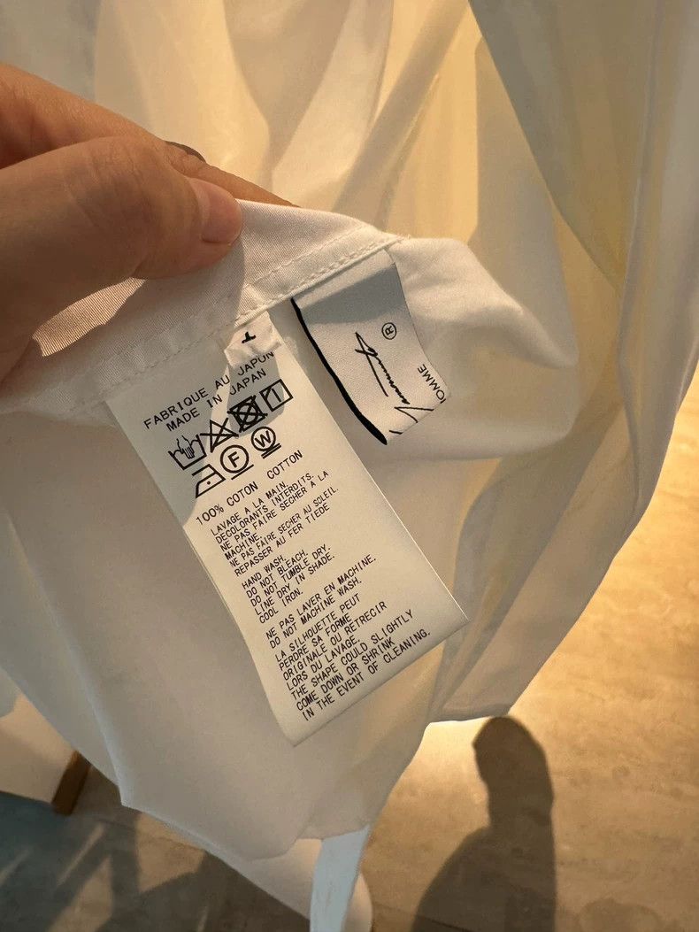 Yohji Yamamoto Yohji Yamamoto 22AW pleated shirt 2506-Nextarrow Size US S / EU 44-46 / 1 - 7 Thumbnail