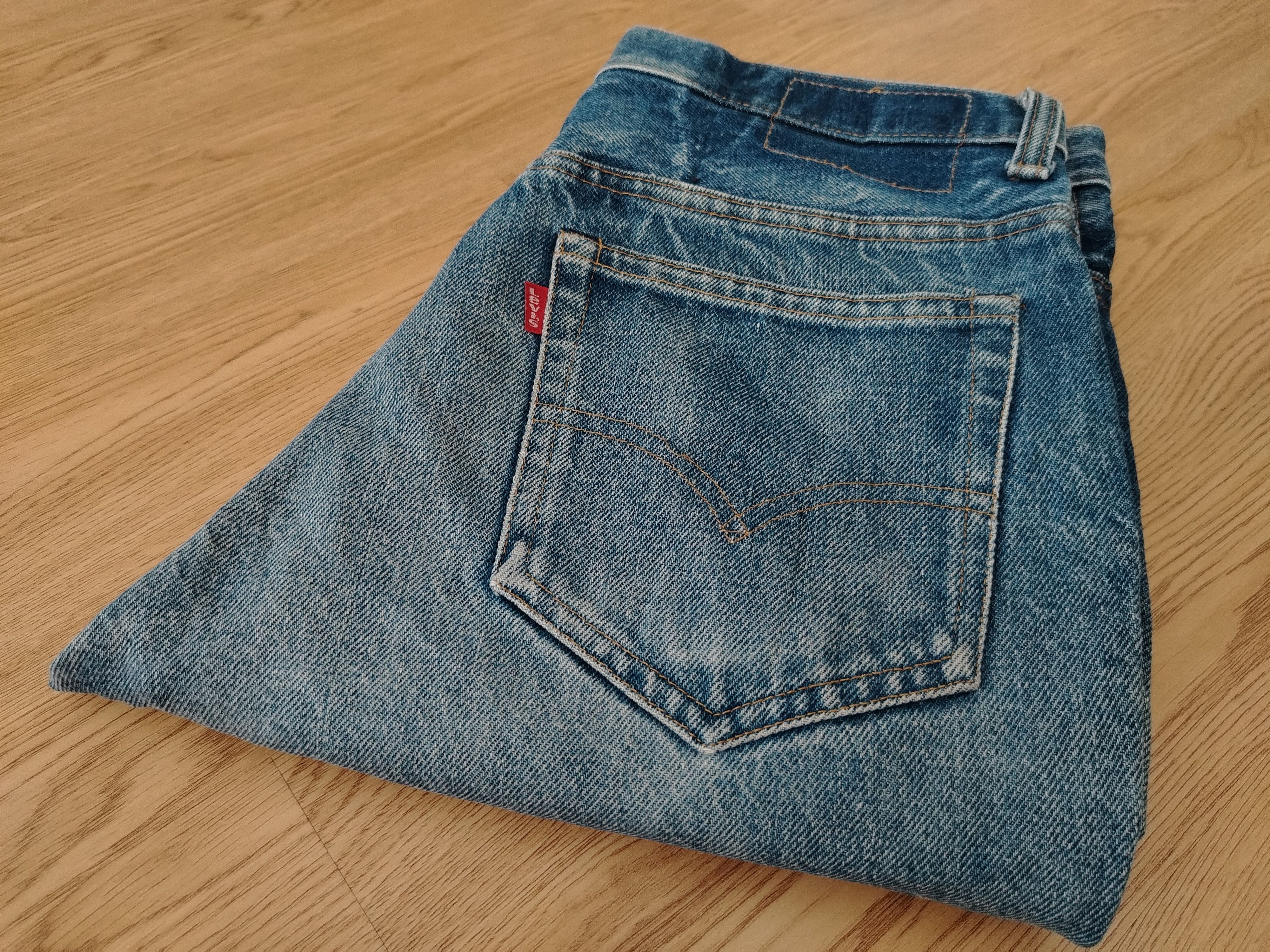 Levi's Levis 517 Jeans Bootcut TALON Vintage Button #2 Size US 31 - 21 Thumbnail