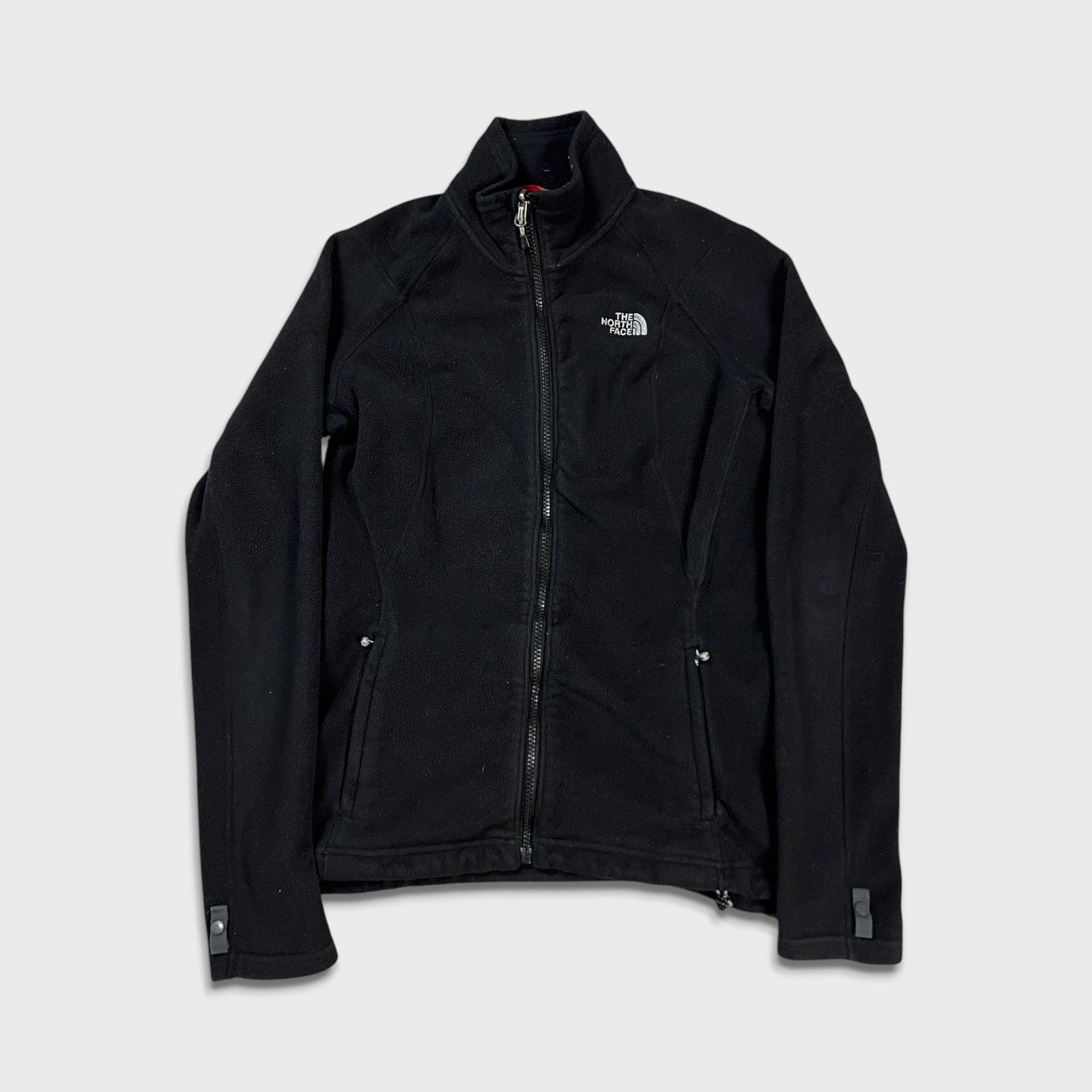 The North Face × Vintage The North Face Fleece Small Spell Out Sweatshirt Full Zip Size S / US 4 / IT 40 - 1 Thumbnail