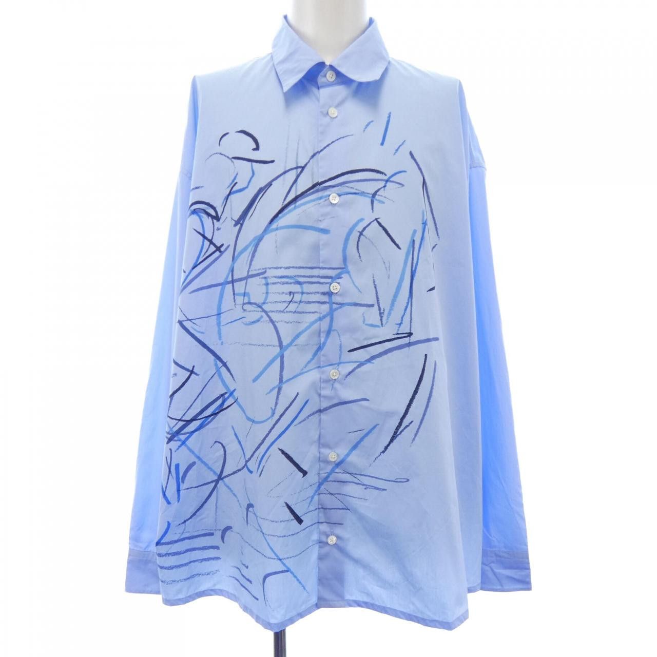 Hermes Hermes Hermes Cotton Shirt Others Dress Shirt DUTY FREE for USA Size ONE SIZE - 1 Thumbnail