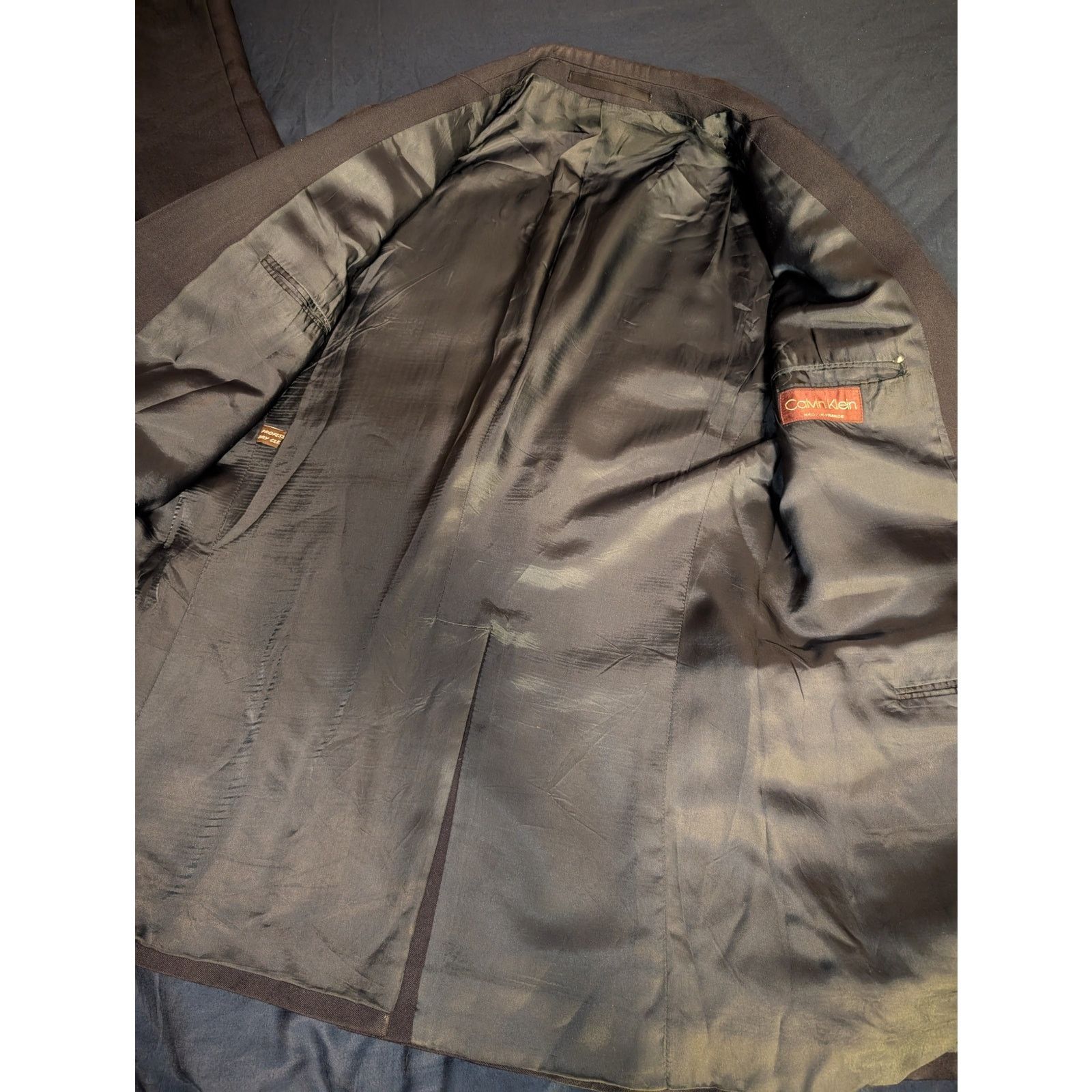Calvin Klein Vintage Calvin Klein Blazer jacket Size 40L Made in France Size 40L - 3 Thumbnail