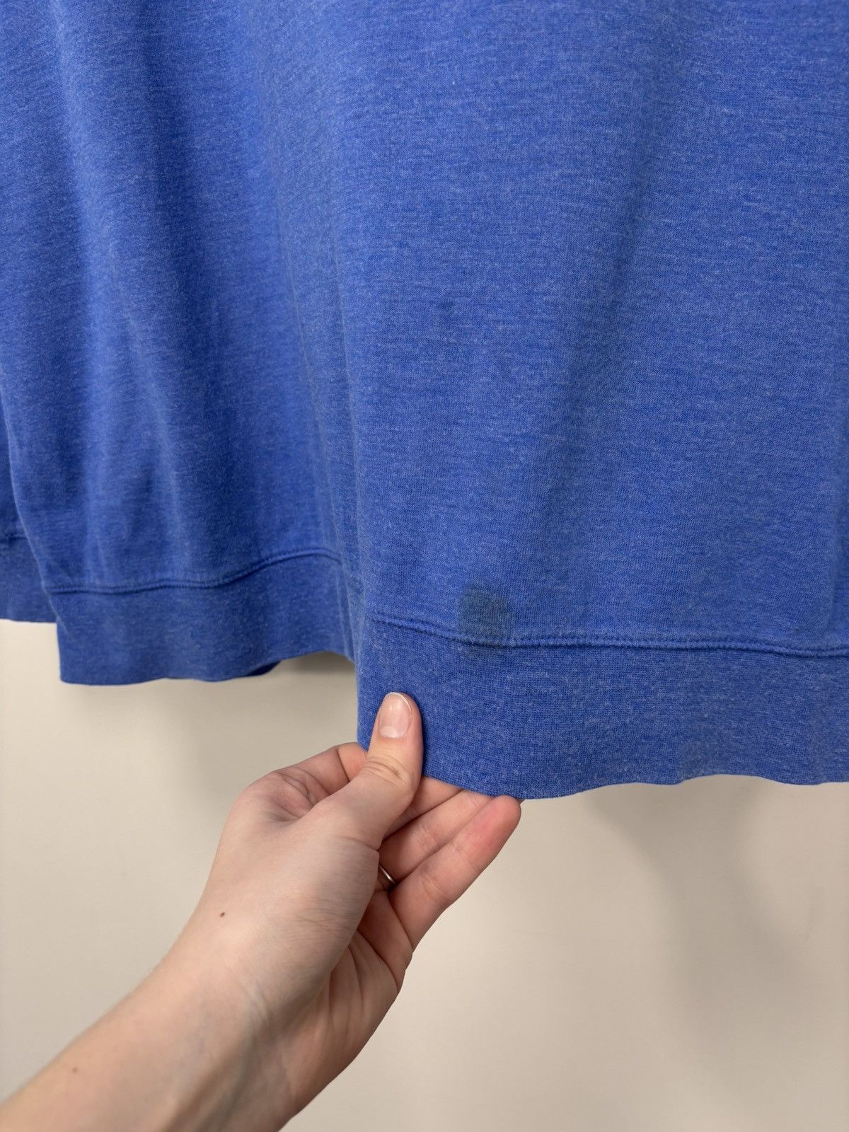 Polo Ralph Lauren Polo Ralph Lauren Men’s 1/4 Zip Sweater Jersey Pullover Blue Size US XL / EU 56 / 4 - 6 Thumbnail