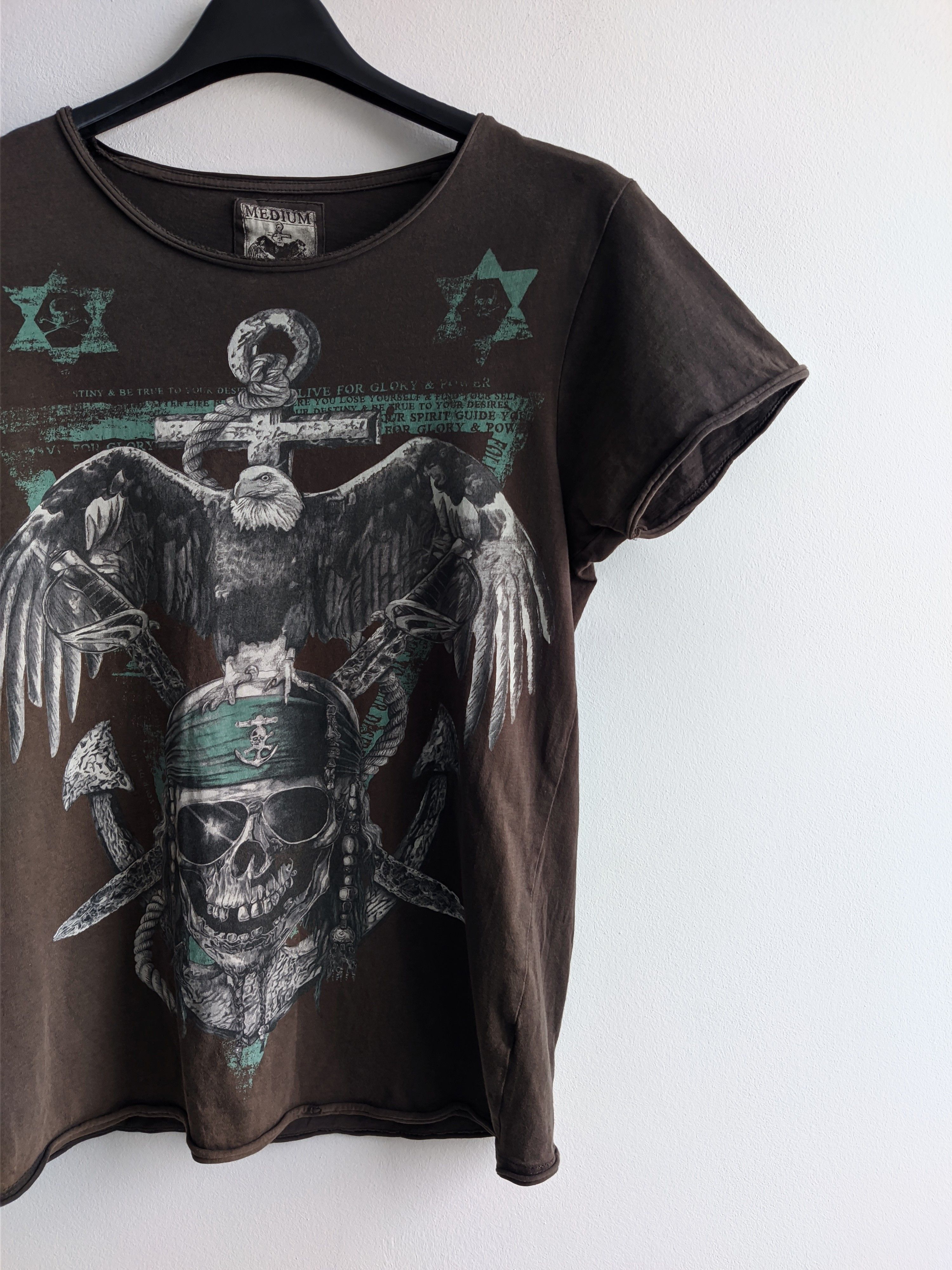 Vintage Vintage tshirt gothic skull printed y2k 90s Size M / US 6-8 / IT 42-44 - 6 Thumbnail