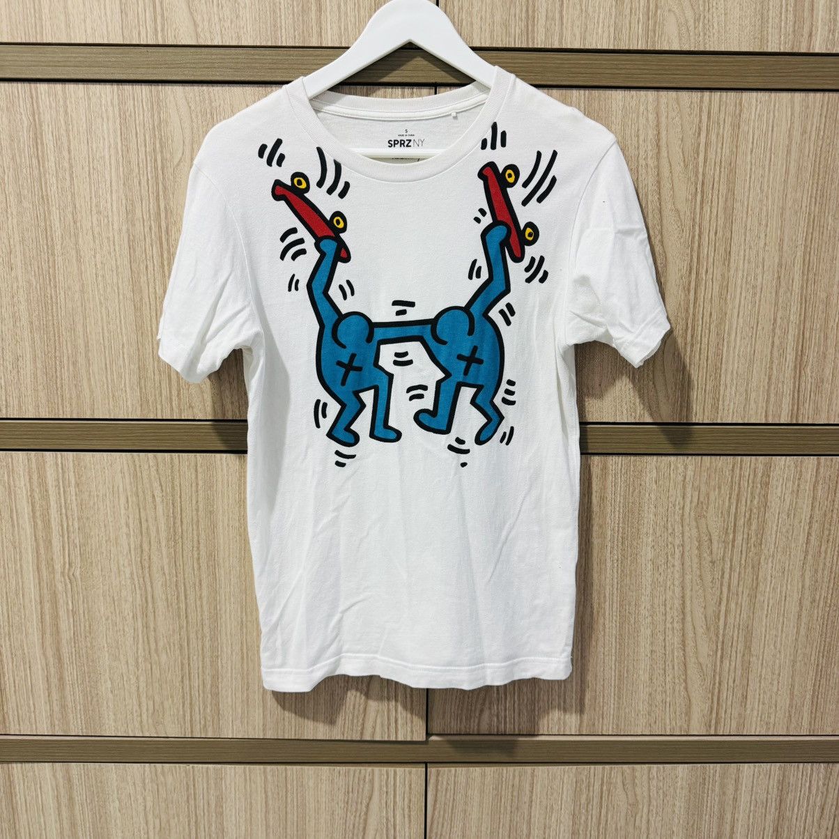 Keith Haring Sprzny X Keith Haring X Uniqlo Graphic Tee Size US S / EU 44-46 / 1 - 1 Thumbnail