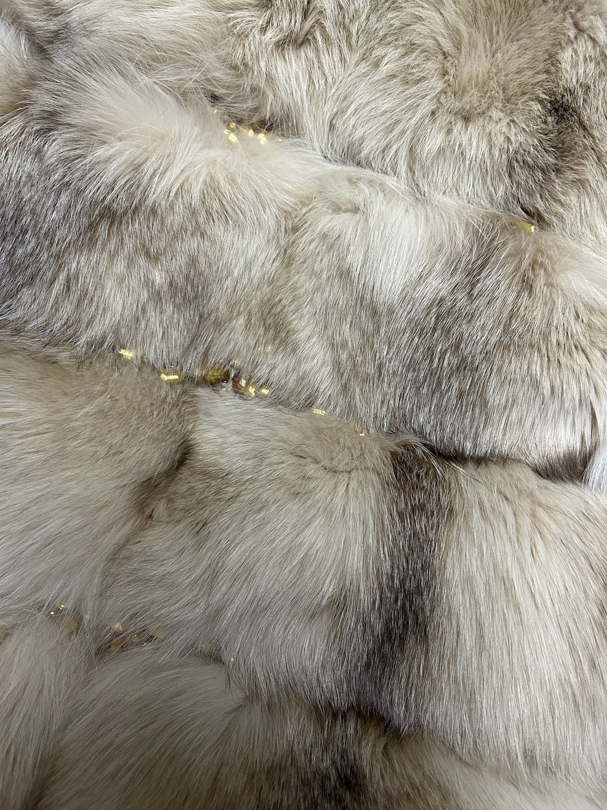 Dsquared2 F/W 14 Embellished Arctic Fox Fur Jacket Size S / US 4 / IT 40 - 14 Thumbnail