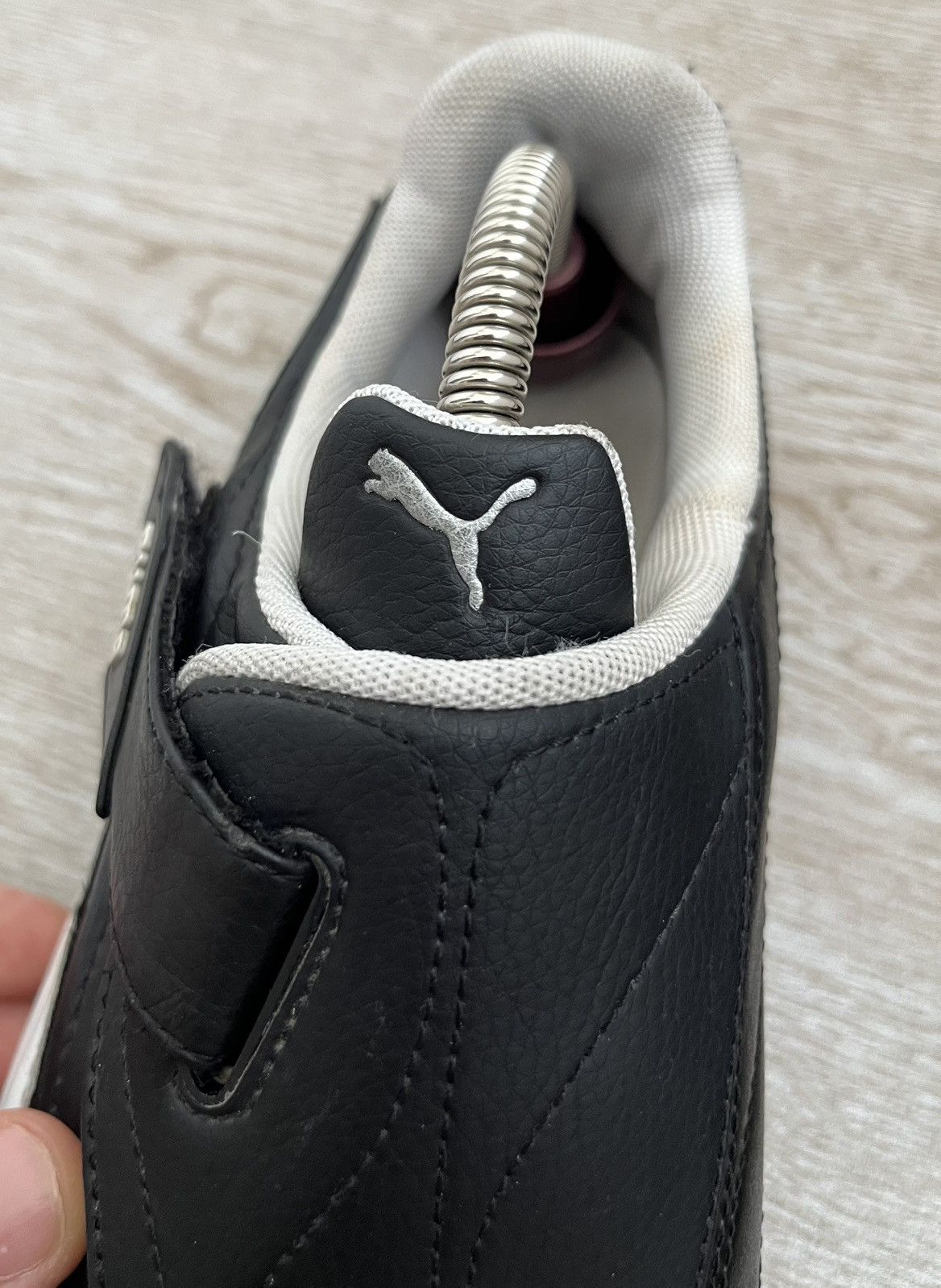 Puma VINTAGE PUMA SLIP-ON MIHARA YASUHIRO STYLE LEATHER SNEAKERS Size US 8 / EU 41 - 4 Thumbnail