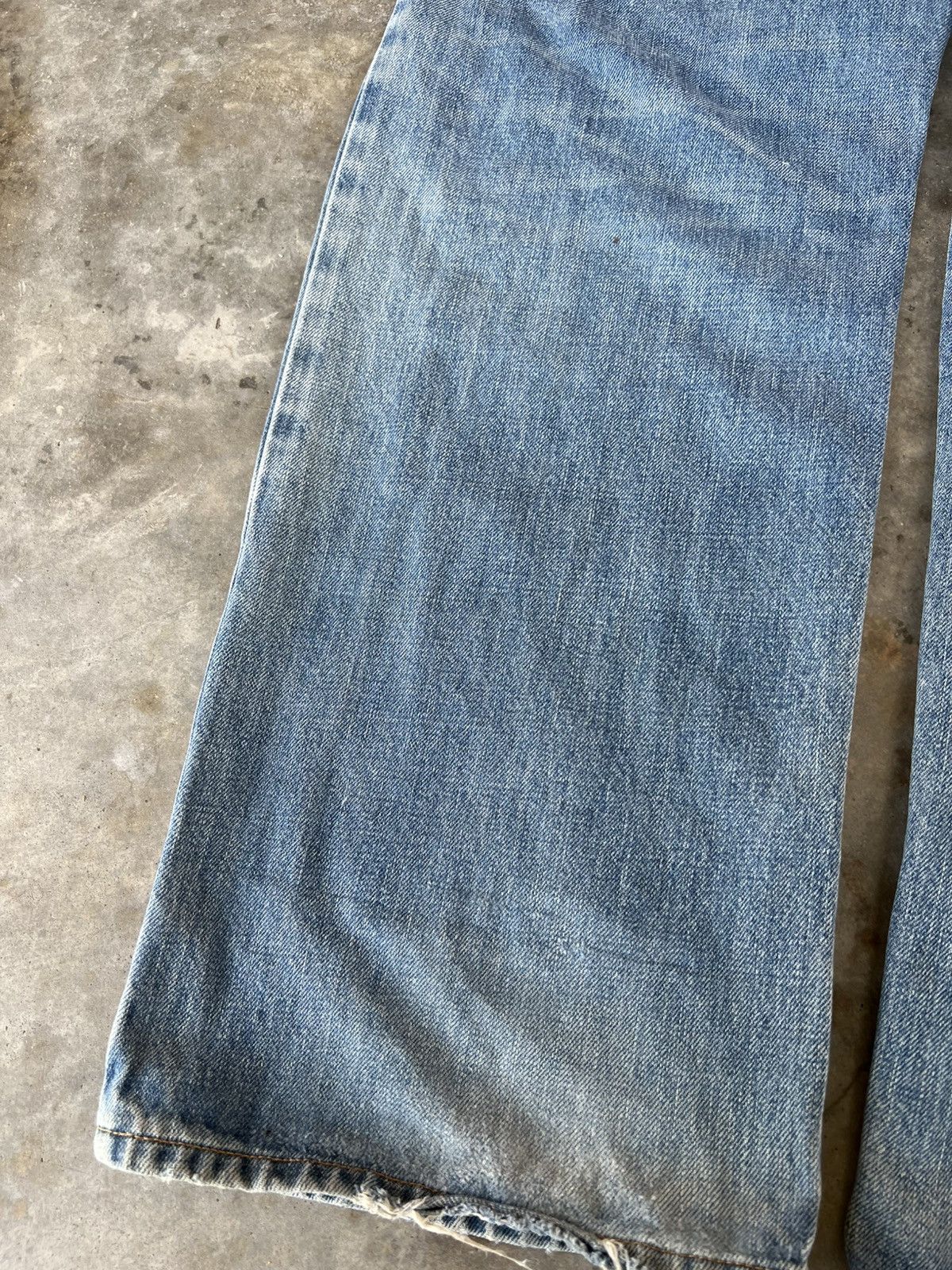 If Six Was Nine × Japanese Brand × Sophnet. 💥Baggy💥Vintage Sophnet. faded Distressed Jean Size US 35 - 12 Thumbnail