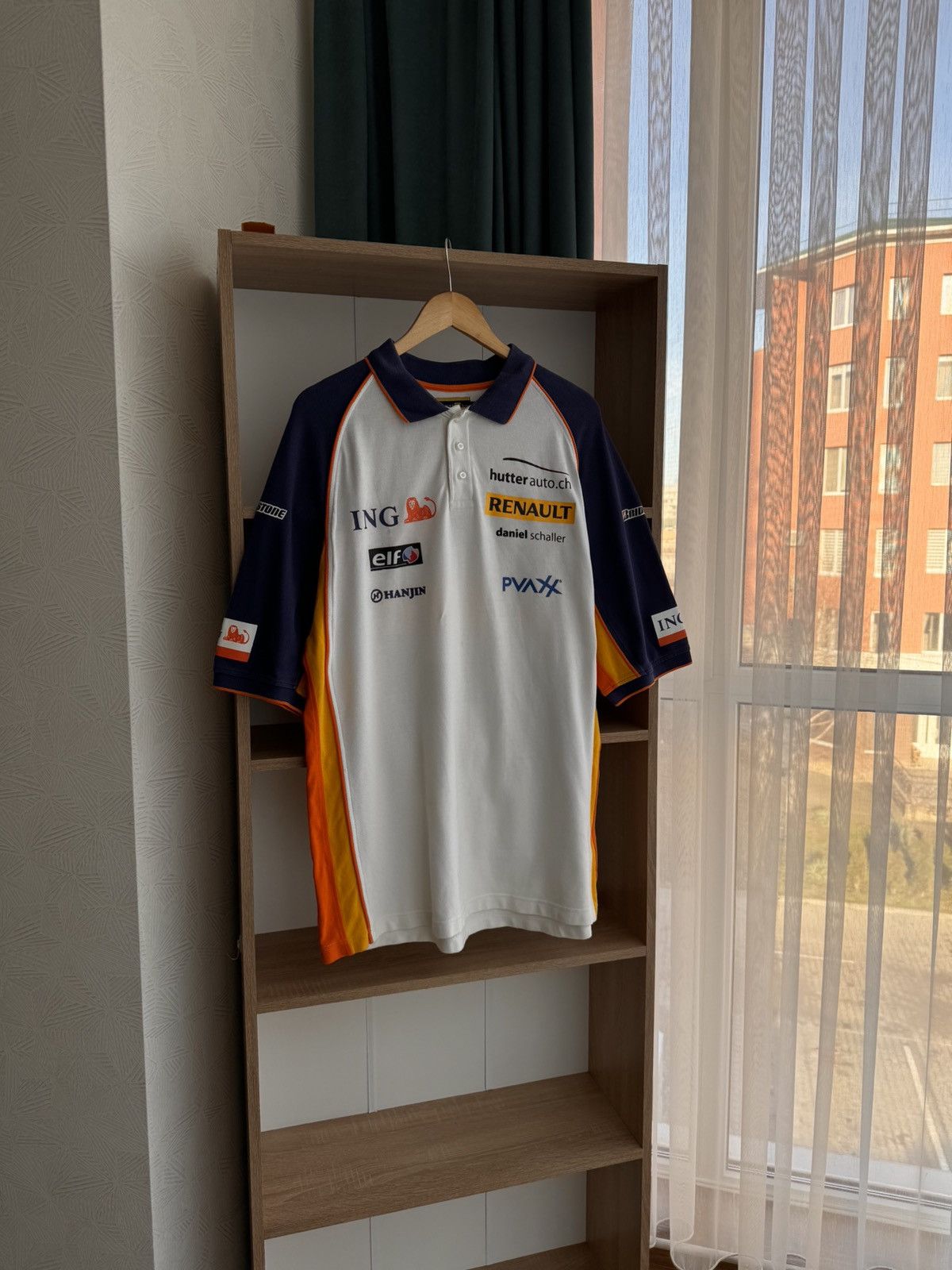 Formula 1 × Vintage Vintage Renault ING Fernando Alonso Formula 1 Racing T-Shirt Size US XL / EU 56 / 4 - 4 Thumbnail