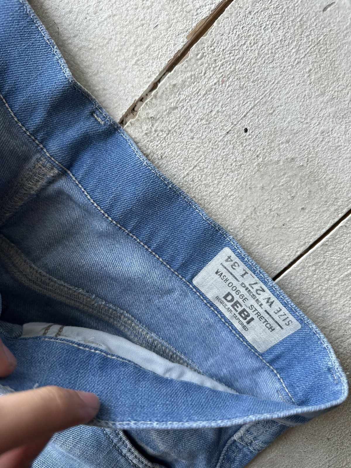Diesel 🚨Gothic Diesel Regular Slim relax Flared Jeans Womens Size 27" / US 4 / IT 40 - 3 Thumbnail