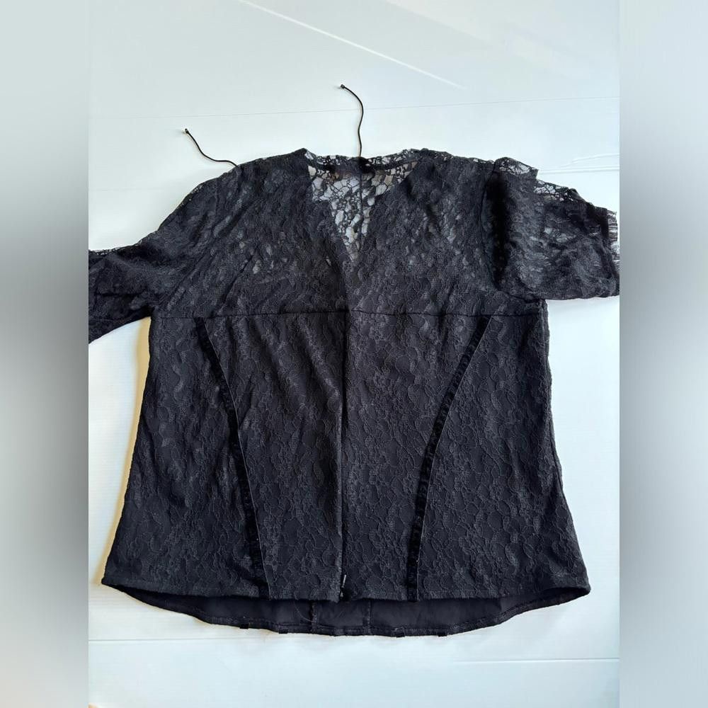 Designer Y2K Lace Top Size XXL / US 16-18 / IT 52-54 - 2 Thumbnail
