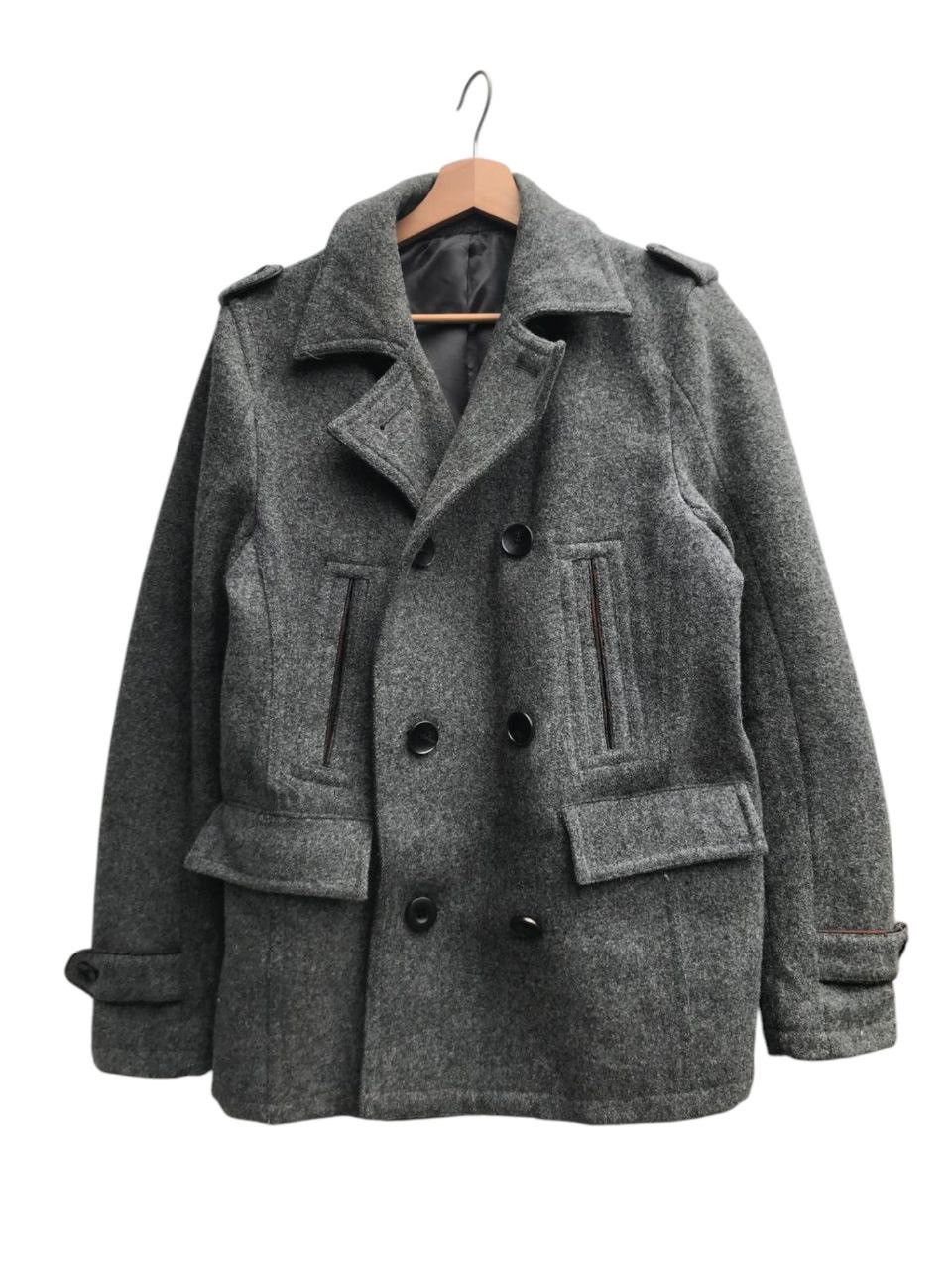 Melrose Men’s Melrose Double Breasted Peacoat Size US S / EU 44-46 / 1 - 1 Thumbnail