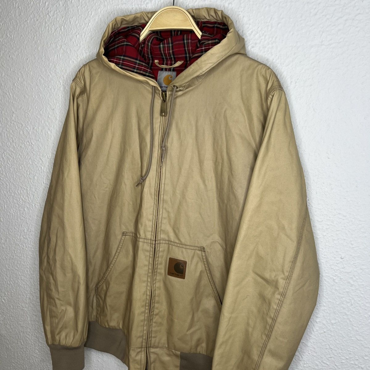 Carhartt Vintage Carhartt WiP Active Denim Waxed Jacket Checkered Size US M / EU 48-50 / 2 - 3 Thumbnail