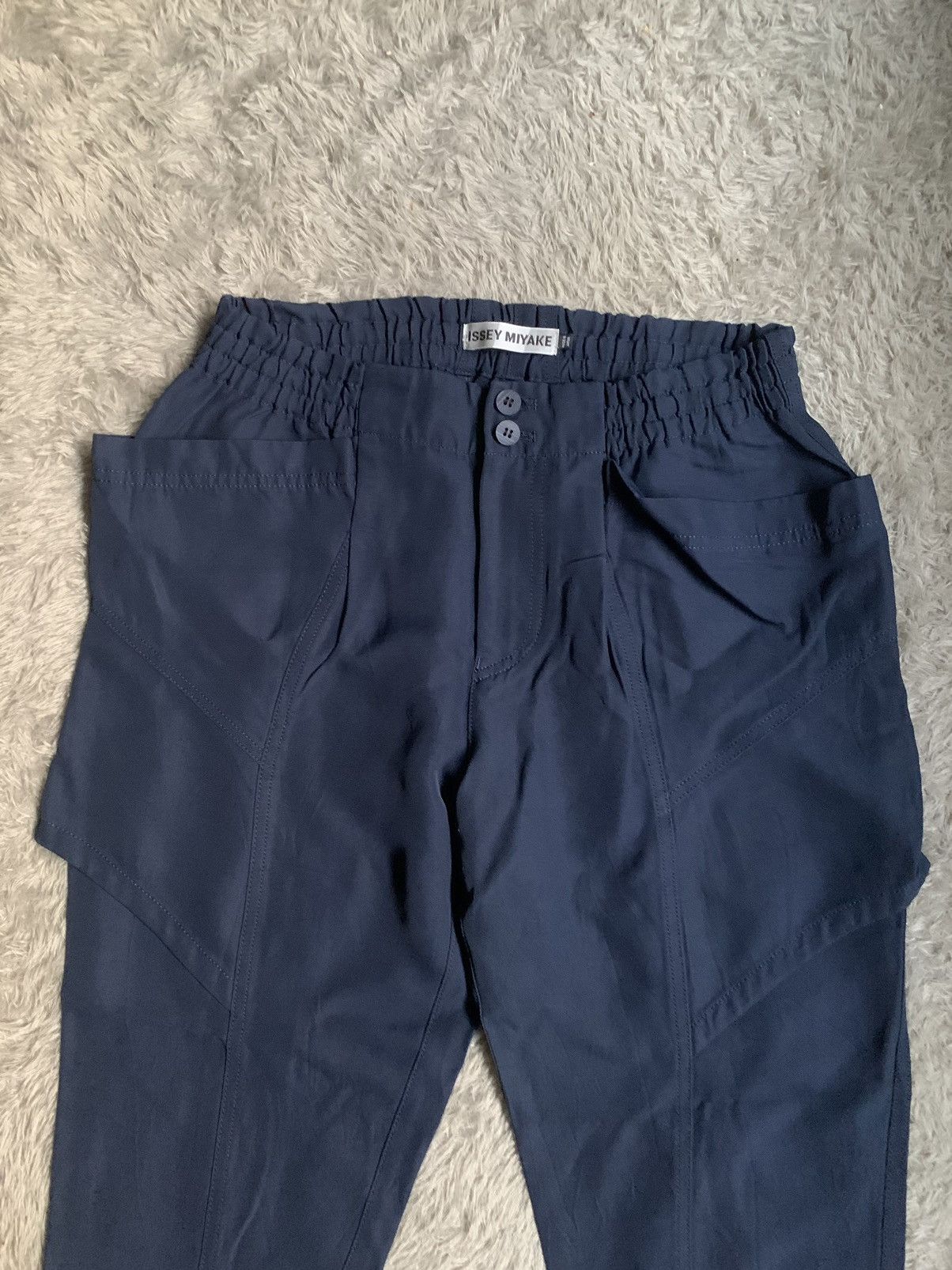 Issey Miyake Issey Miyake Asymmetric Triacetate Pants Size US 30 / EU 46 - 2 Thumbnail