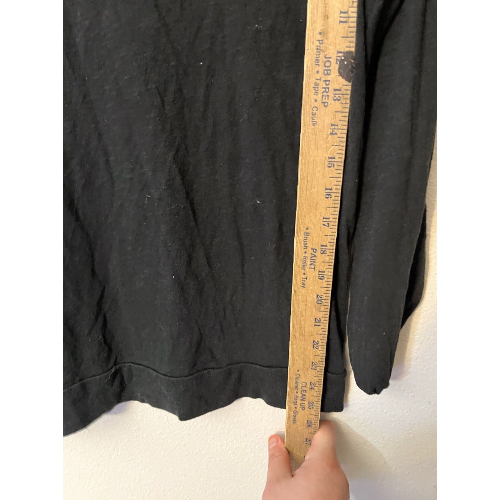 Vintage PINK by Victoria Secret Black Long Sleeve Shirt Medium / Top Womens Shirt Long Sleeve Casual All Seasons Size M / US 6-8 / IT 42-44 - 4 Thumbnail