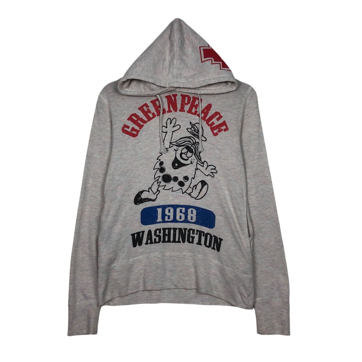 Japanese Brand Vintage Magic “Greenpeace 1968 Washington” Hoodie Size US M / EU 48-50 / 2 - 2 Thumbnail
